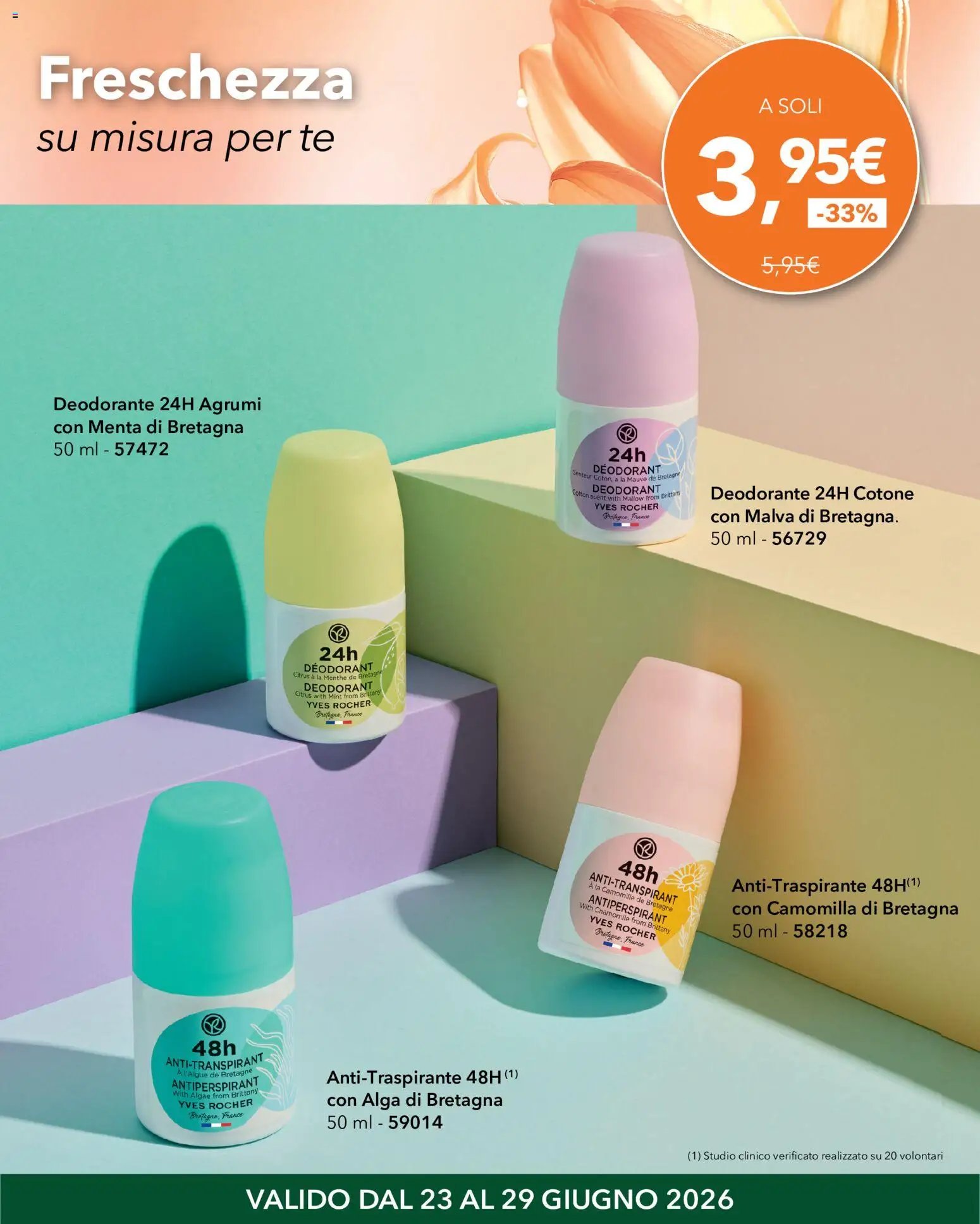 Yves Rocher volantino dal 23/06/2026 Yves Rocher catalogo Grandi Offerte