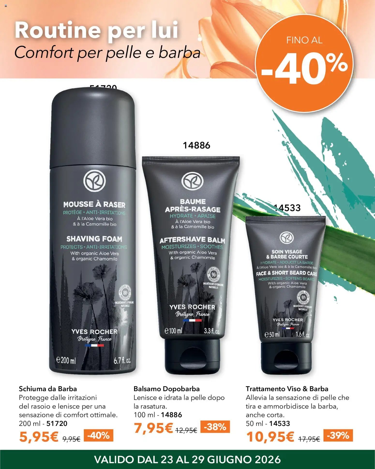Yves Rocher volantino dal 23/06/2026 Yves Rocher catalogo Grandi Offerte