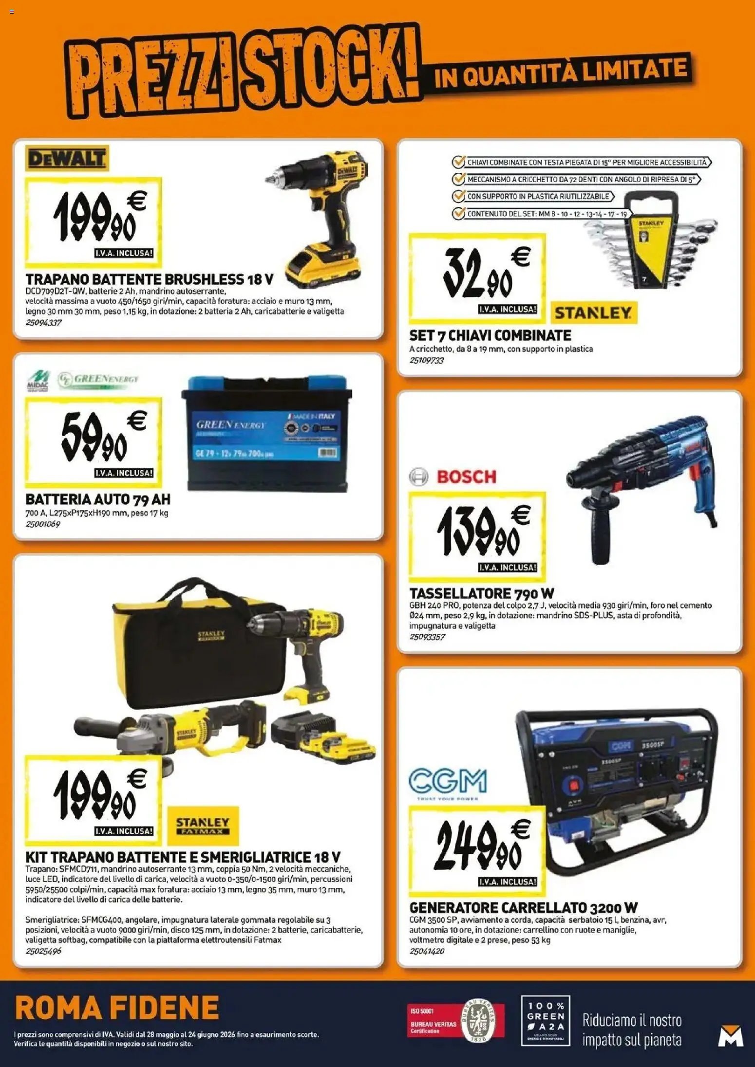 TECNOMAT volantino dal 27/05/2026 Straordinari prezzi stock!