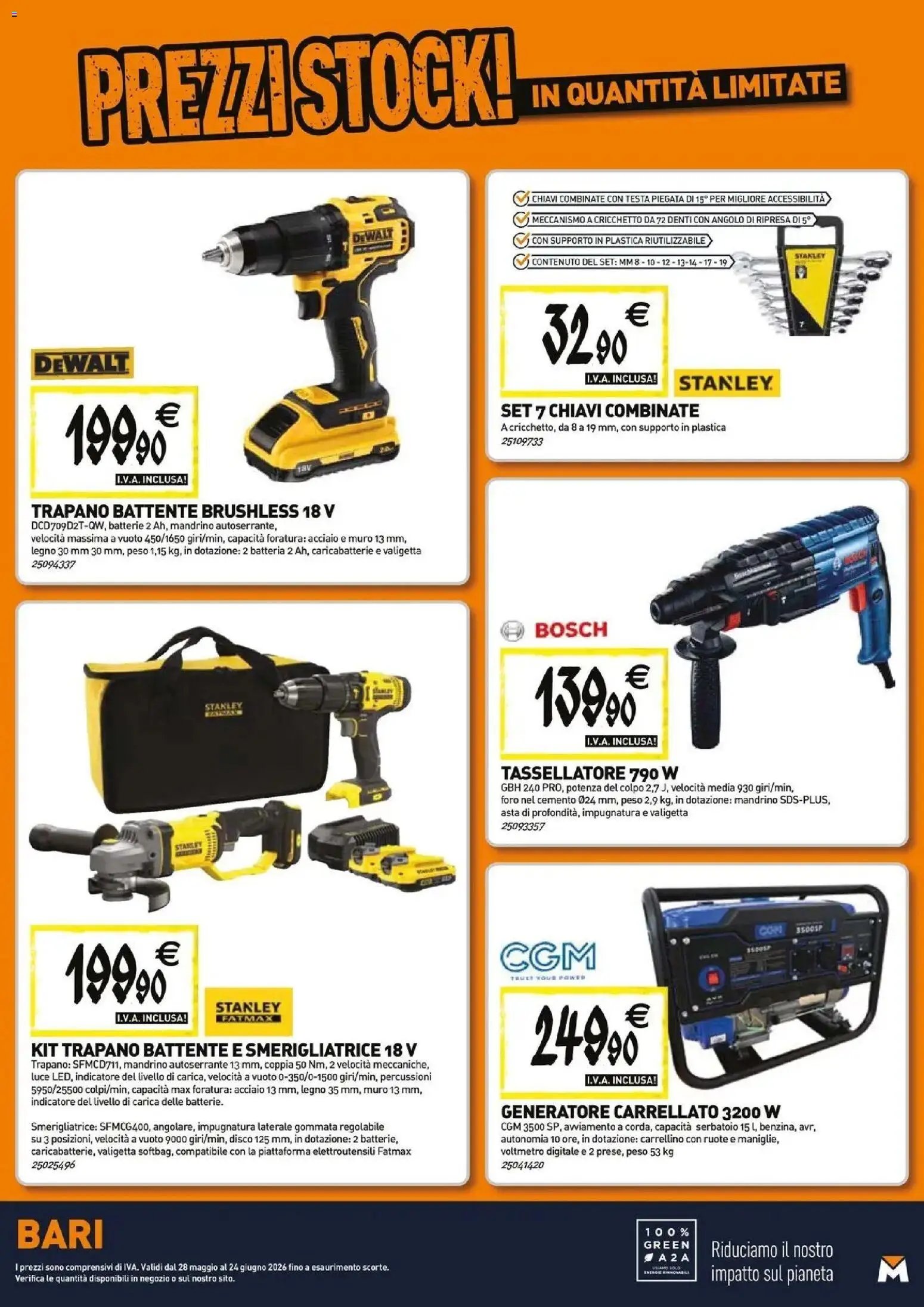 TECNOMAT volantino dal 27/05/2026 Straordinari prezzi stock!