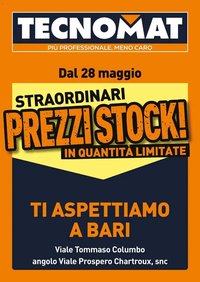 TECNOMAT volantino dal 27/05/2026 Straordinari prezzi stock!