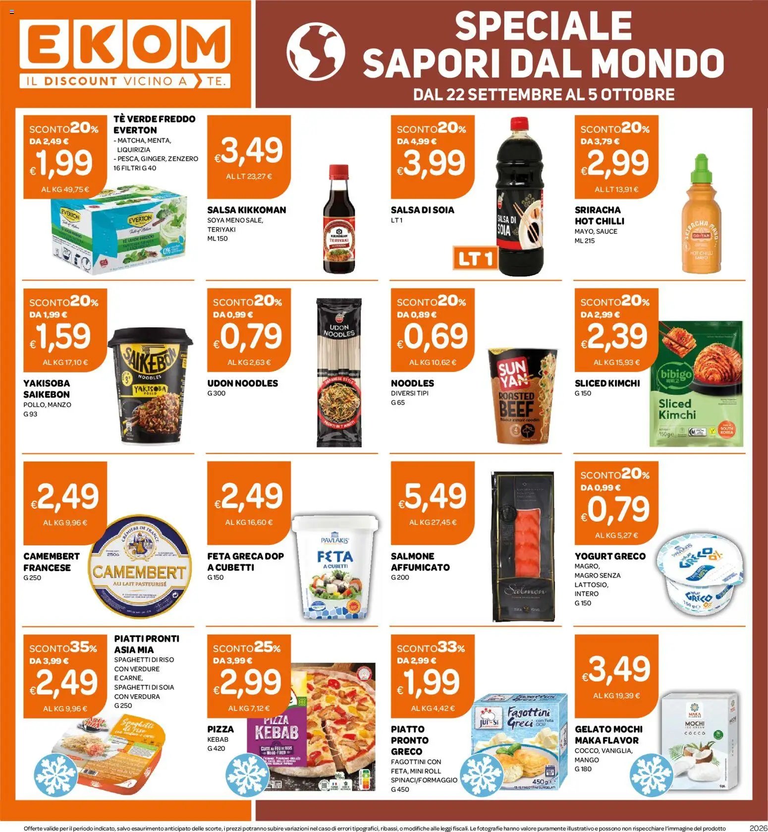 Ekom volantino dal 22/09/2026 Ekom volantino