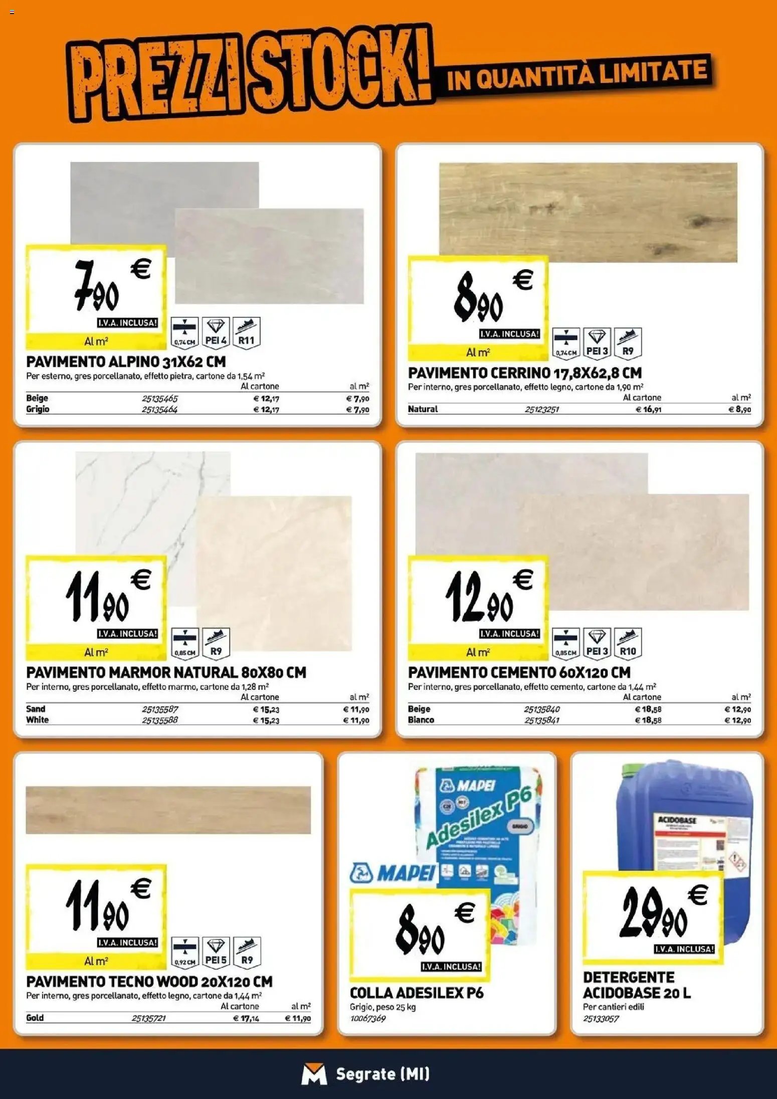 TECNOMAT volantino dal 24/06/2026 Straordinari prezzi stock!