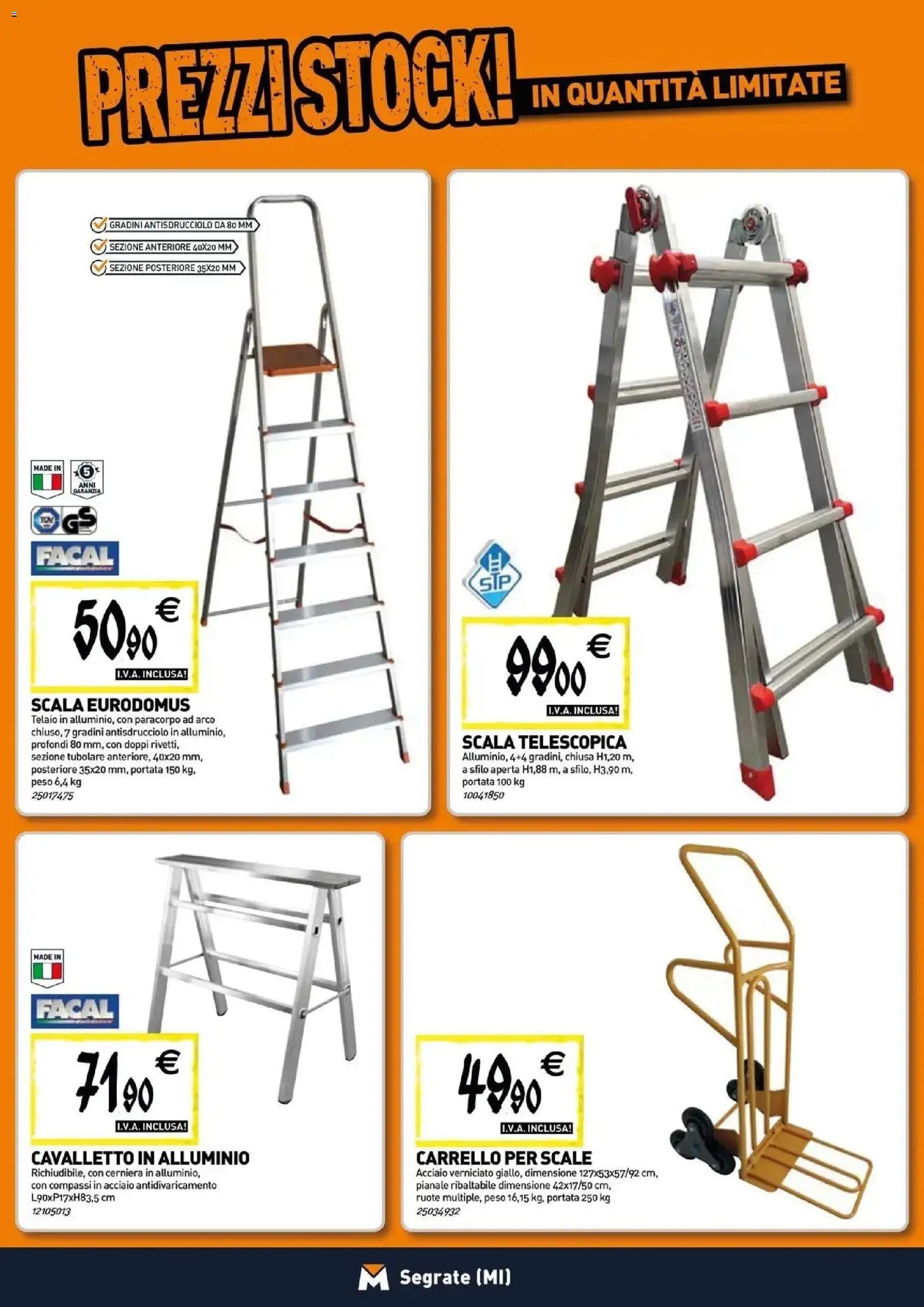 TECNOMAT volantino dal 24/06/2026 Straordinari prezzi stock!