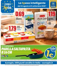 Eurospin volantino dal 24/08/2026 Eurospin volantino