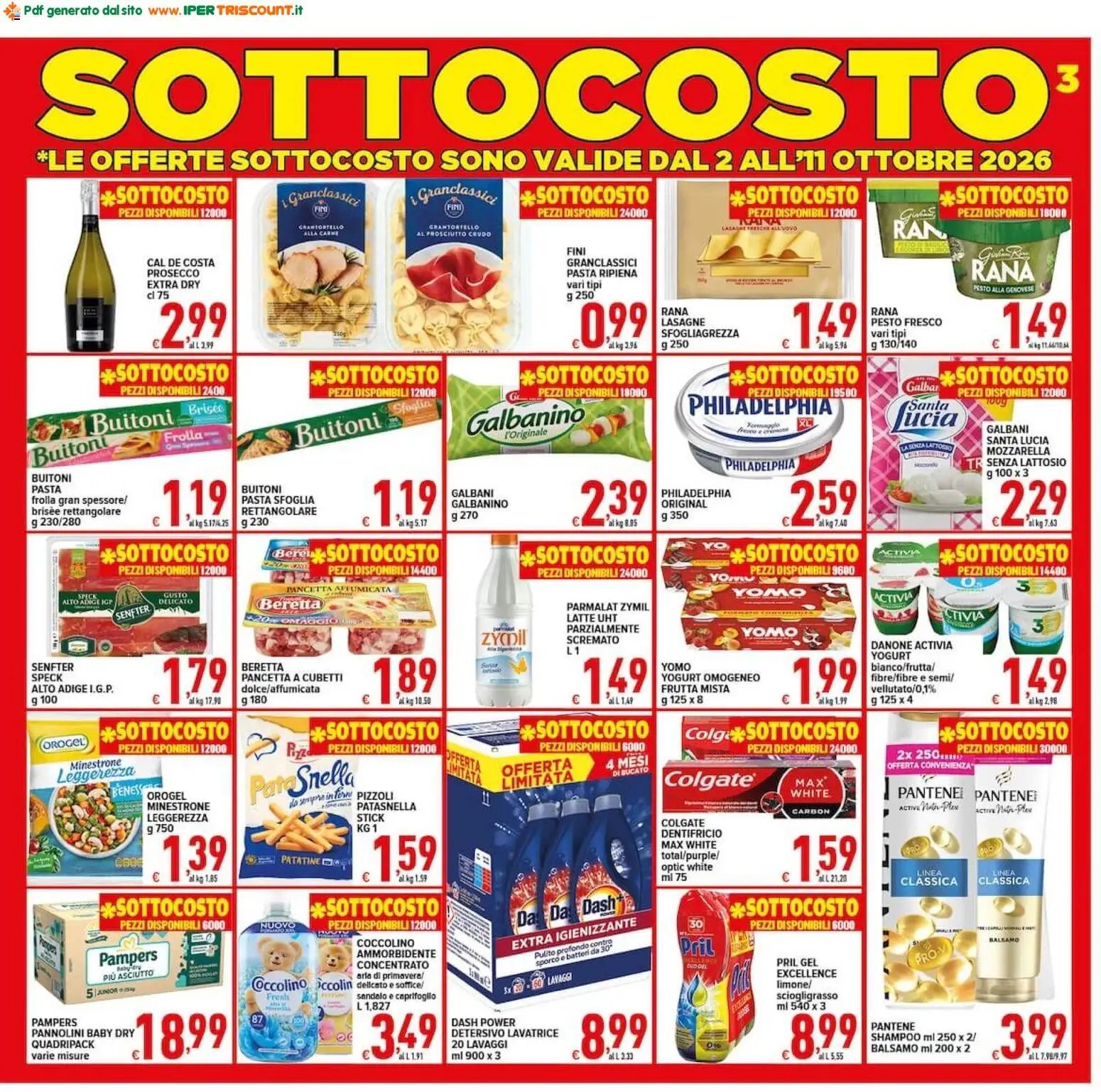 Ipertriscount volantino dal 02/10/2026 Ipertriscount volantino