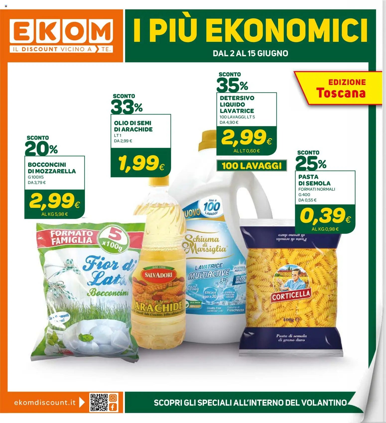 Ekom volantino dal 02/06/2026 Ekom volantino Toscana