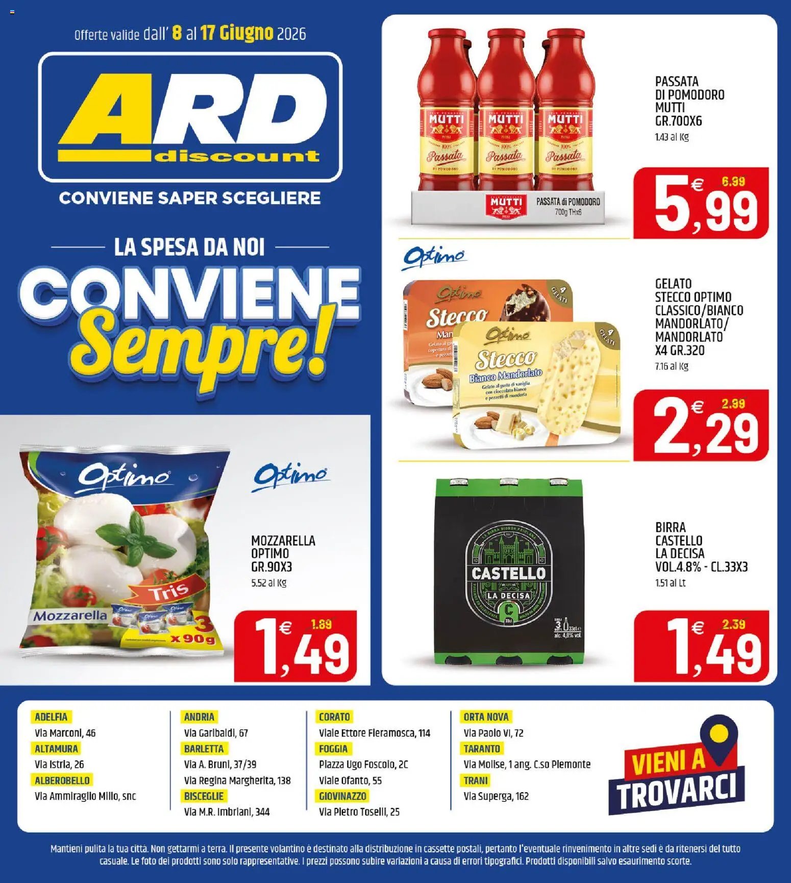ARD Discount volantino dal 08/06/2026 ARD Discount volantino Puglia