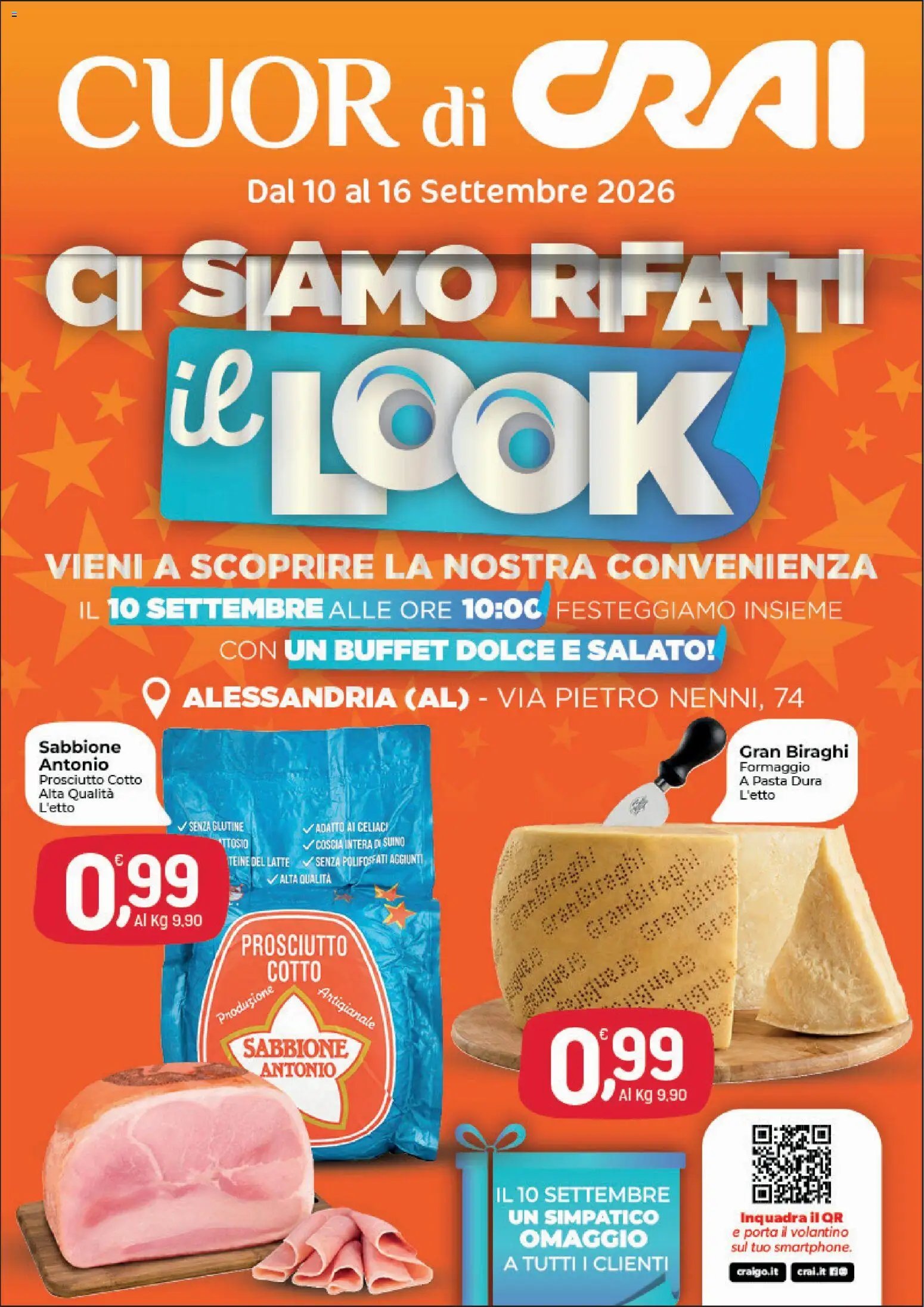CRAI volantino dal 10/09/2026 CRAI volantino Cuor di Crai Alessandria