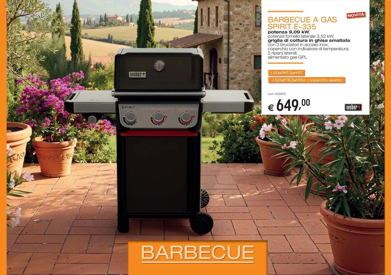 Brico OK volantino dal 05/03/2026 Brico OK volantino Barbecue