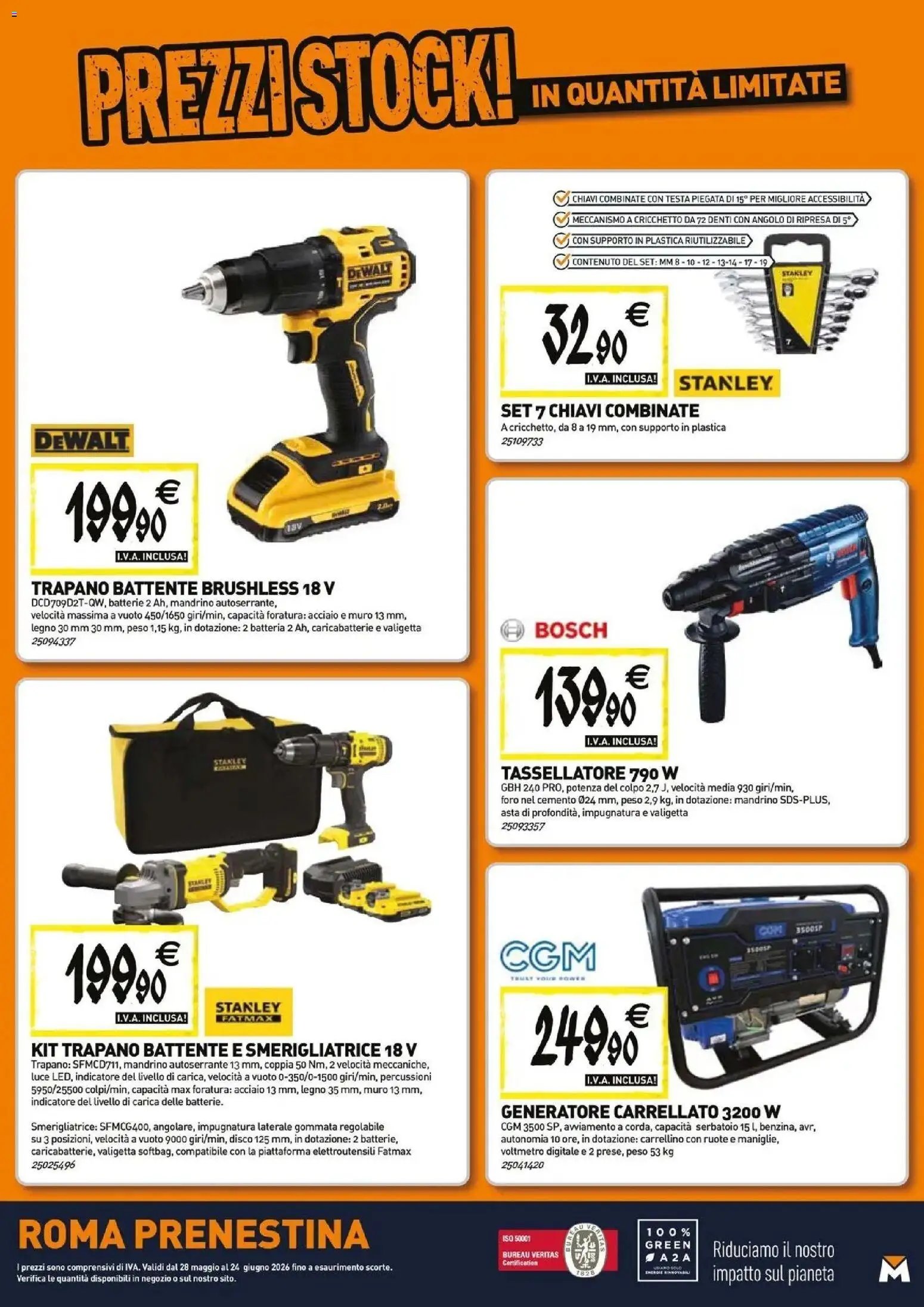 TECNOMAT volantino dal 27/05/2026 Straordinari prezzi stock!