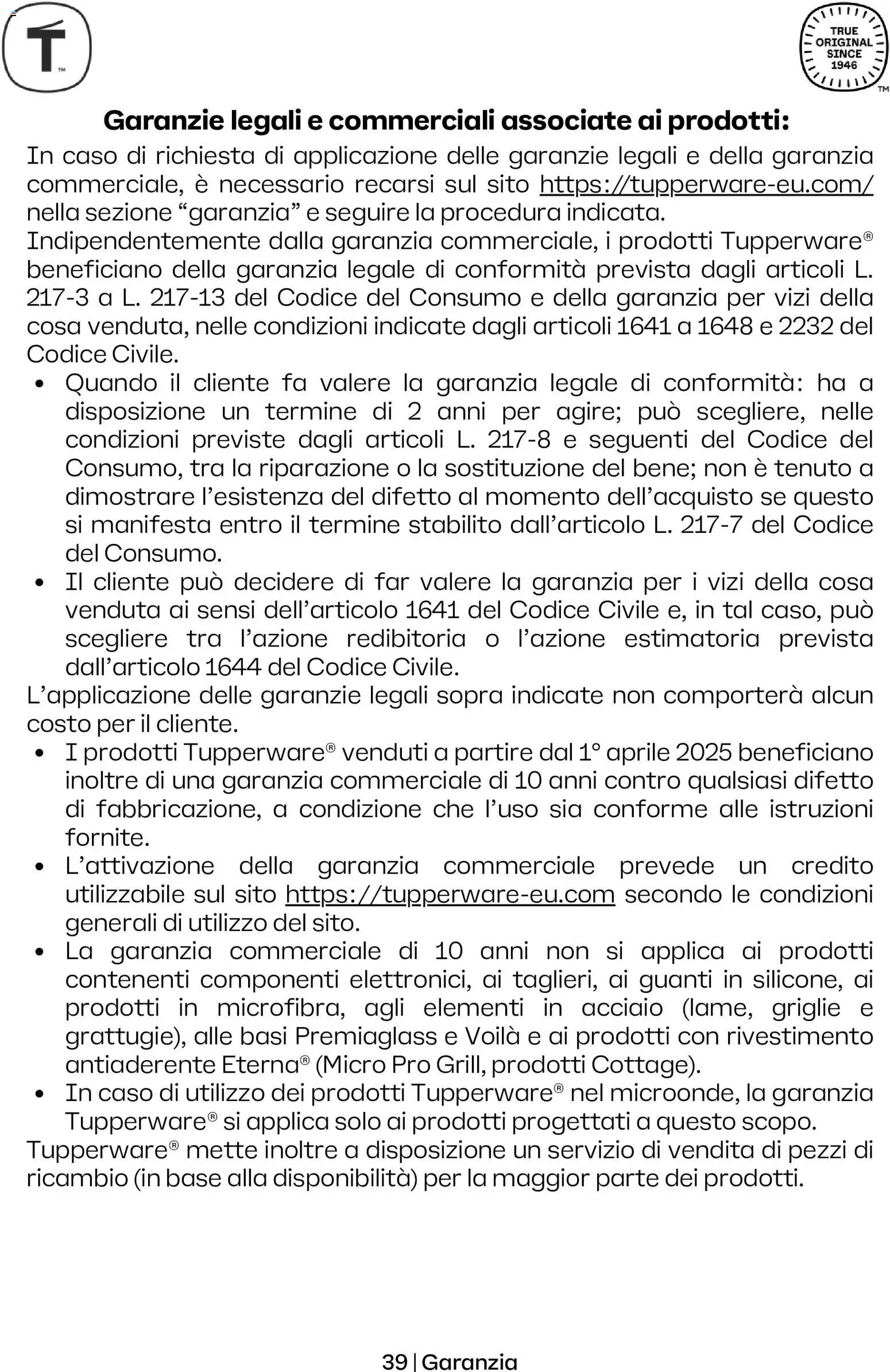 Tupperware volantino dal 01/05/2026 Tupperware volantino (2026-05-01)