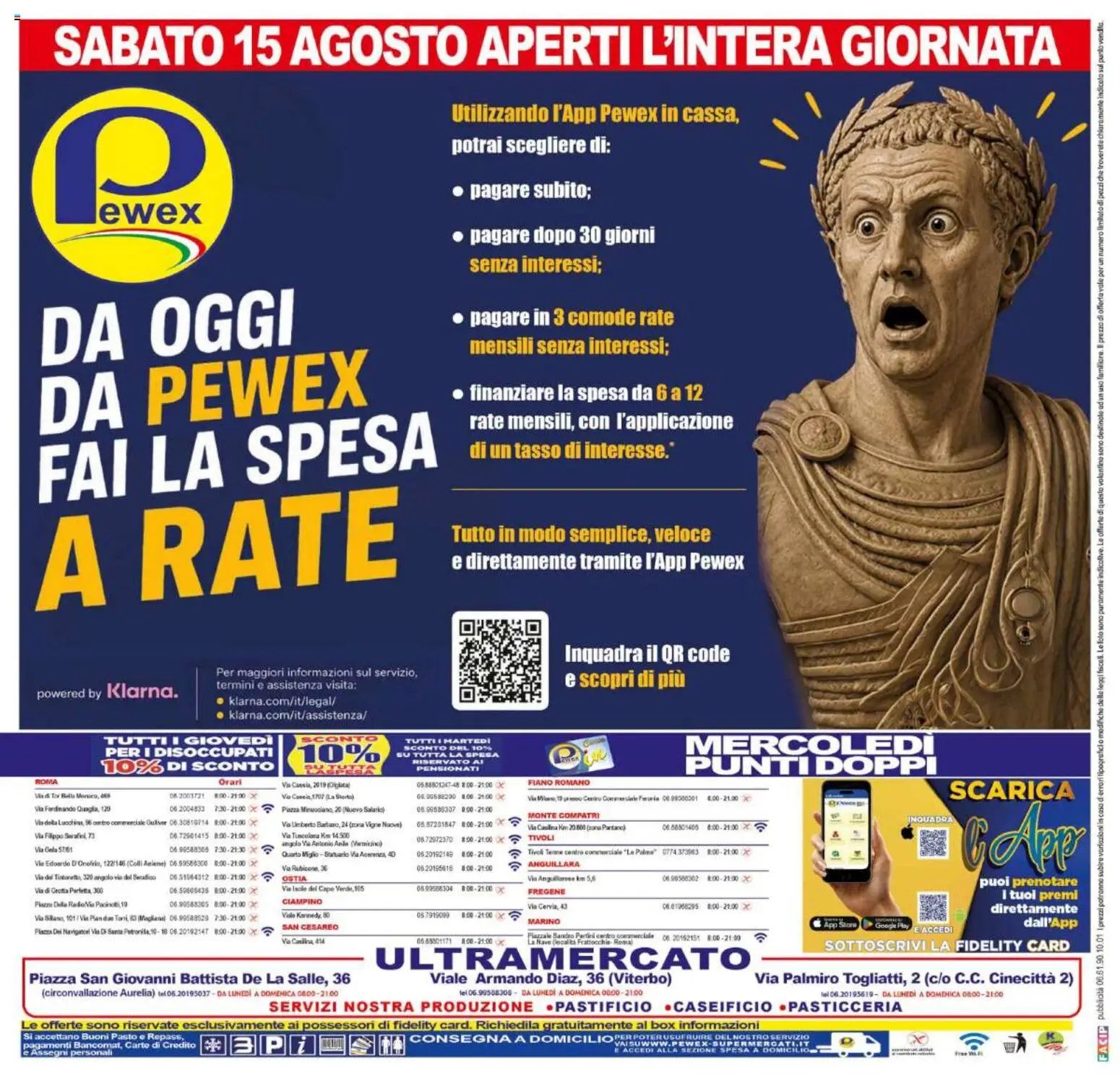 Pewex volantino dal 12/08/2026 Pewex volantino