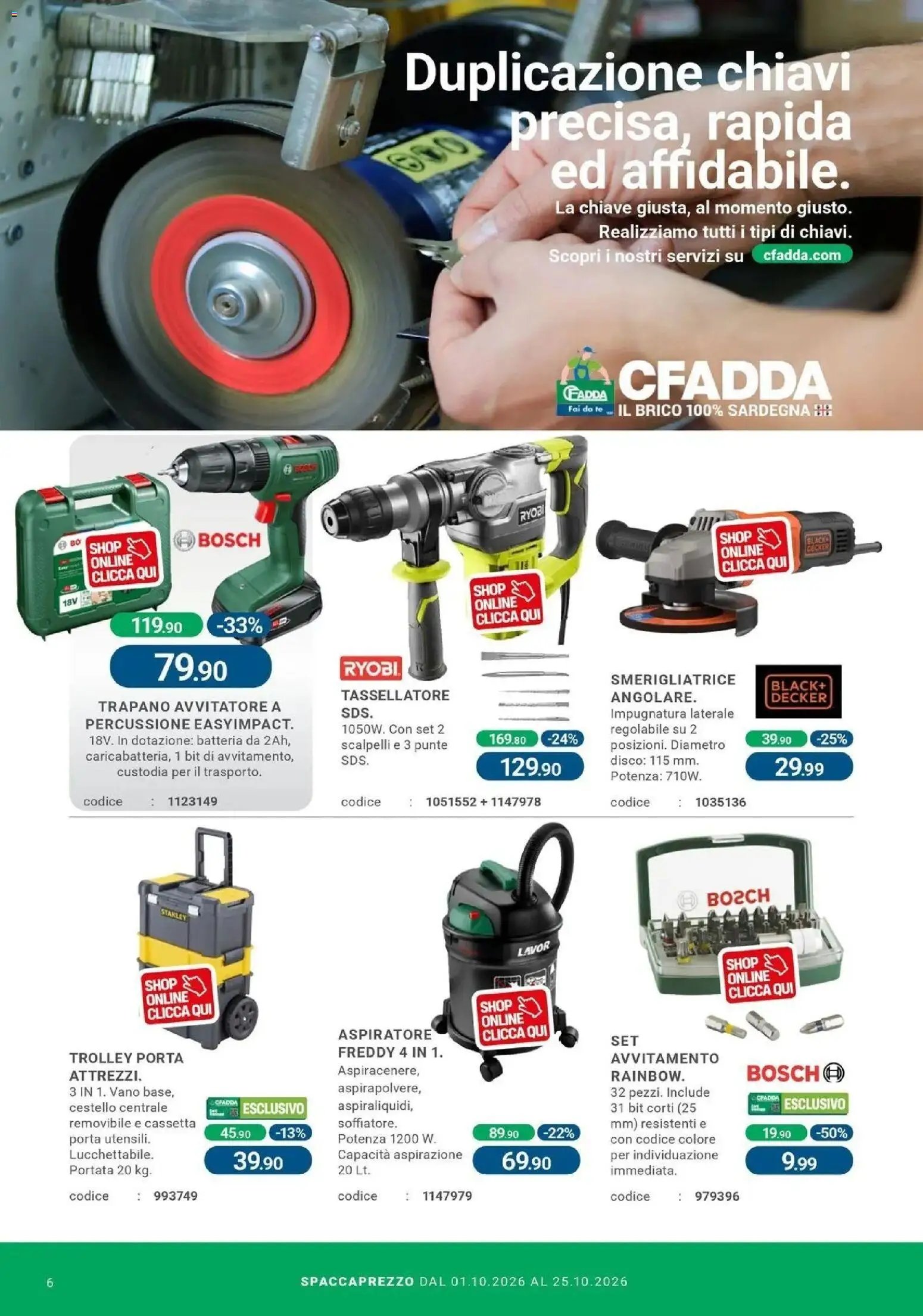 CFadda volantino dal 01/10/2026 CFadda volantino Iglesias