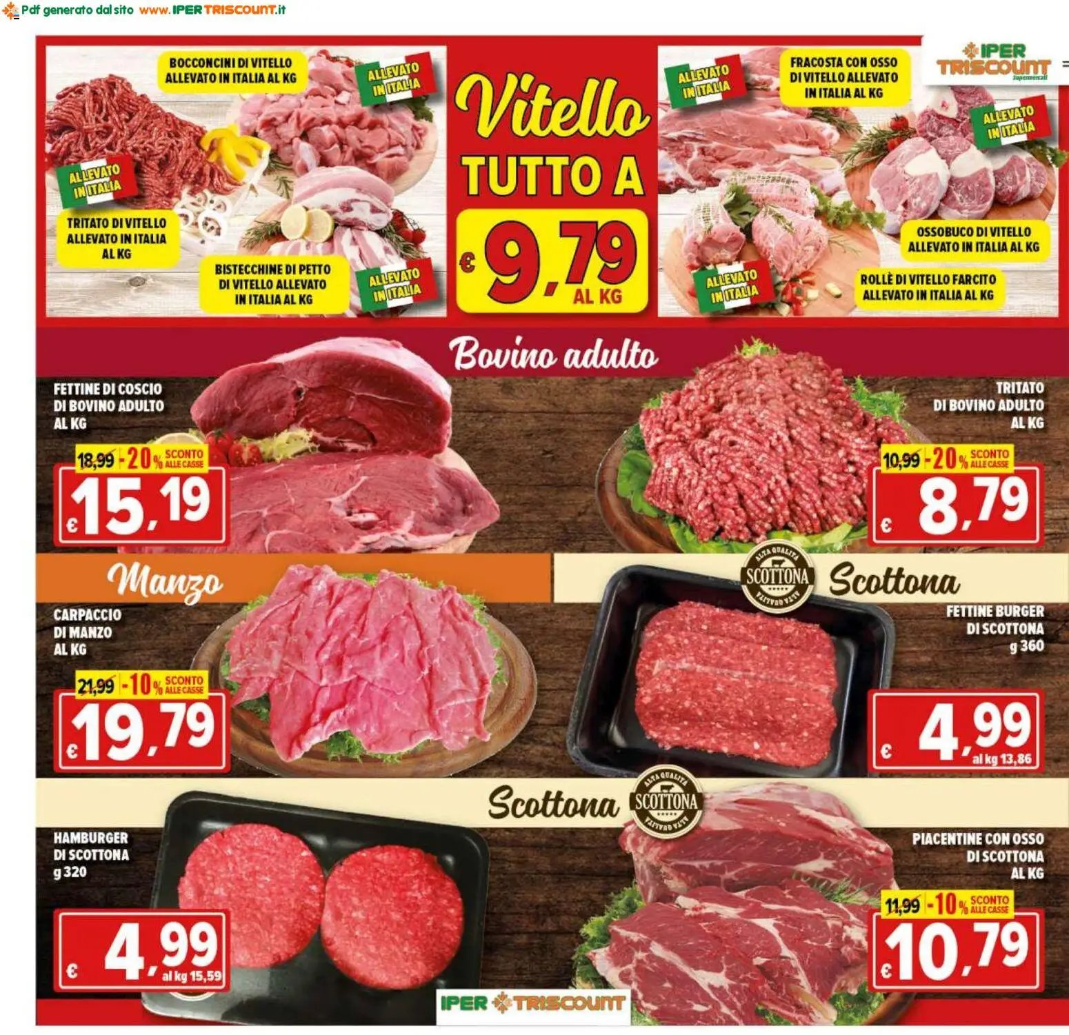 Ipertriscount volantino dal 19/06/2026 Ipertriscount volantino