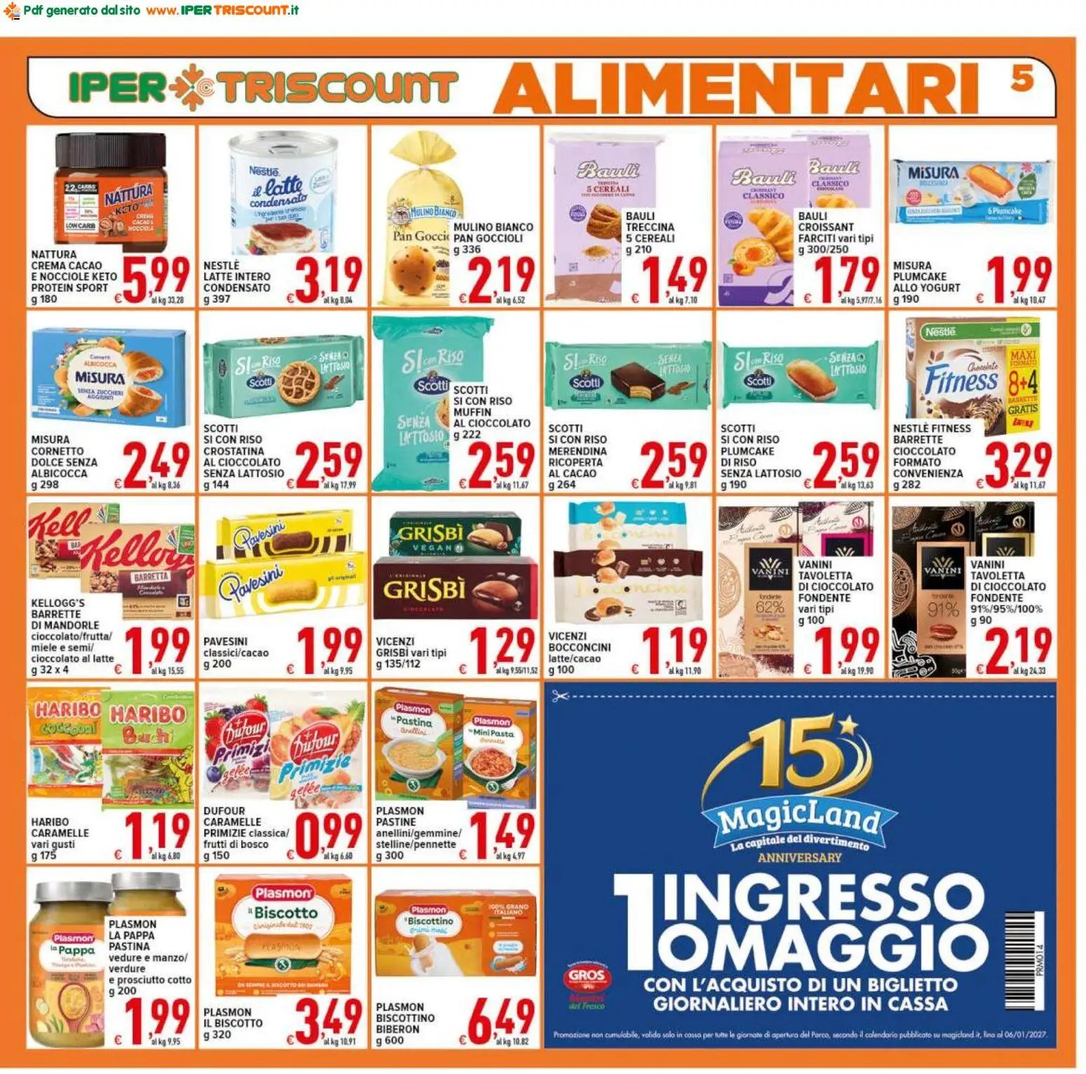 Ipertriscount volantino dal 19/06/2026 Ipertriscount volantino