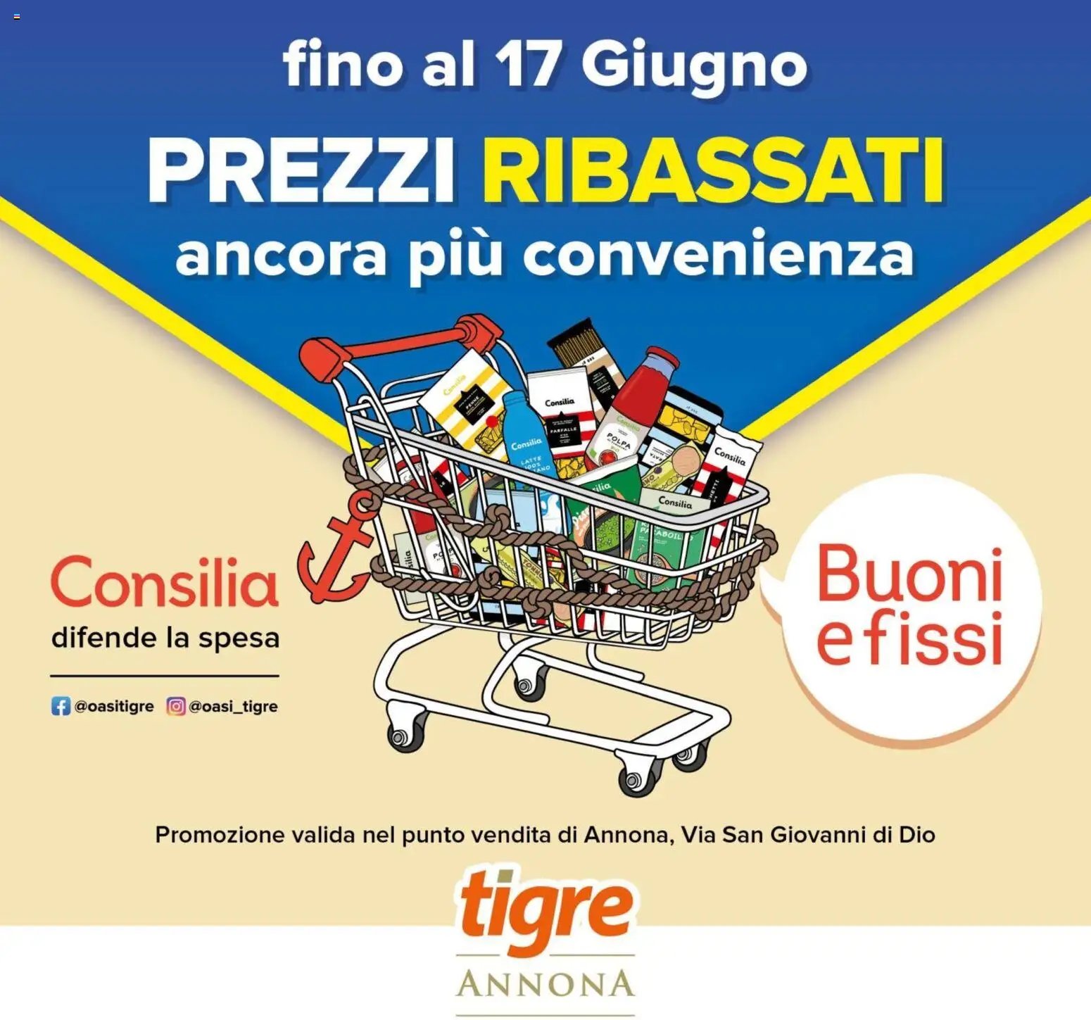 Tigre volantino dal 18/06/2026 Tigre volantino Prezzi Ribassati