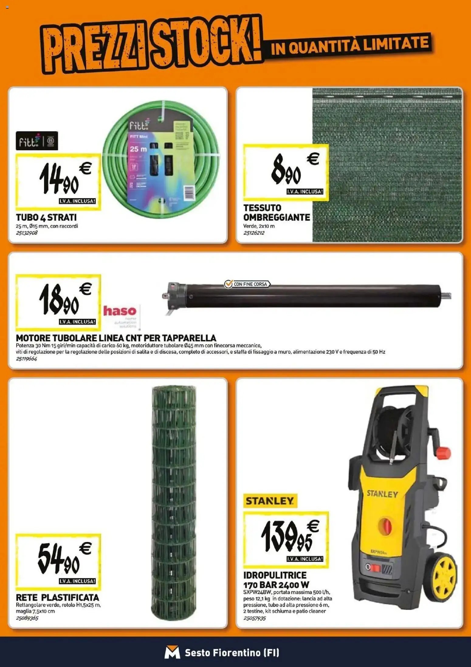 TECNOMAT volantino dal 27/05/2026 Straordinari prezzi stock!
