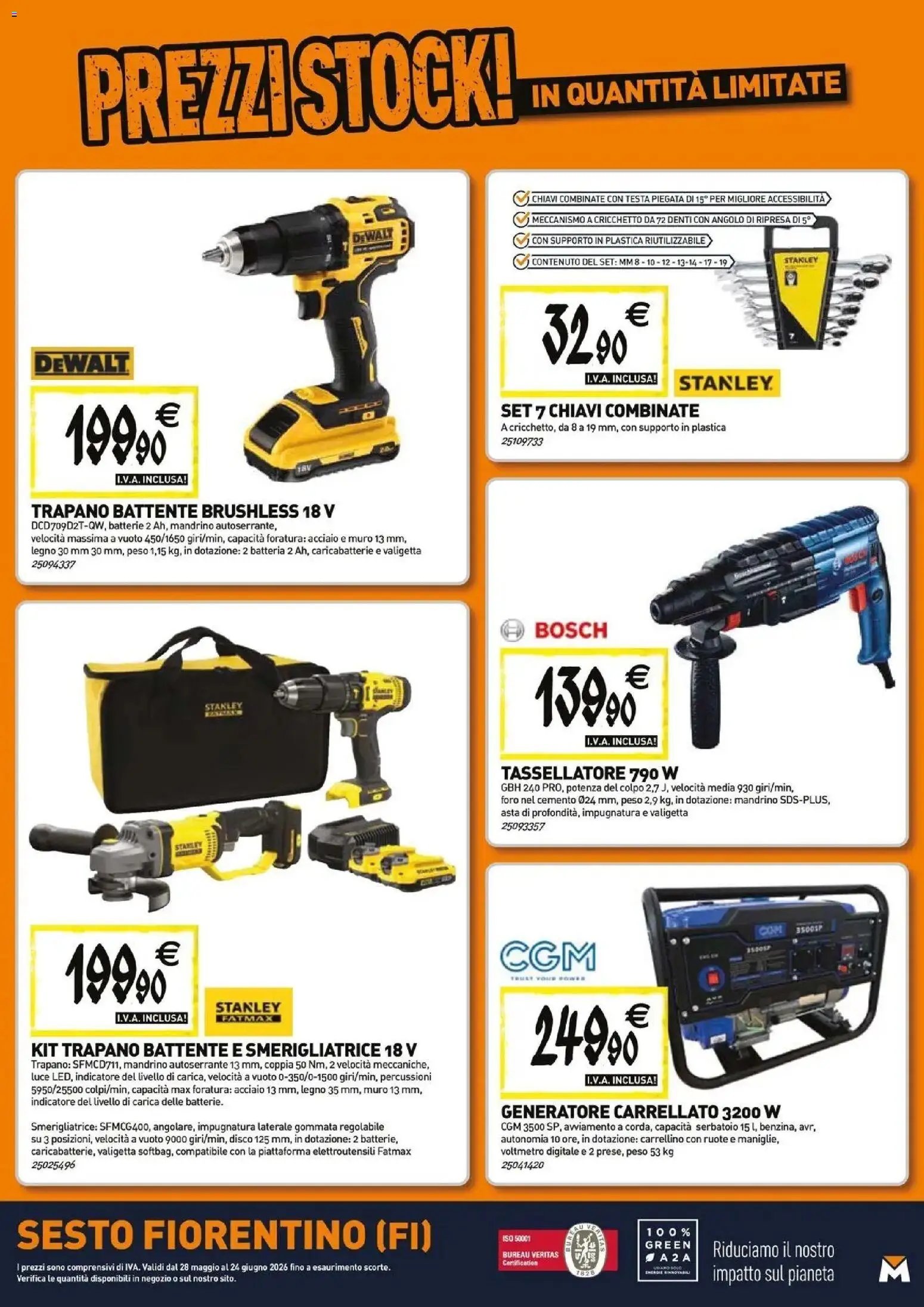 TECNOMAT volantino dal 27/05/2026 Straordinari prezzi stock!