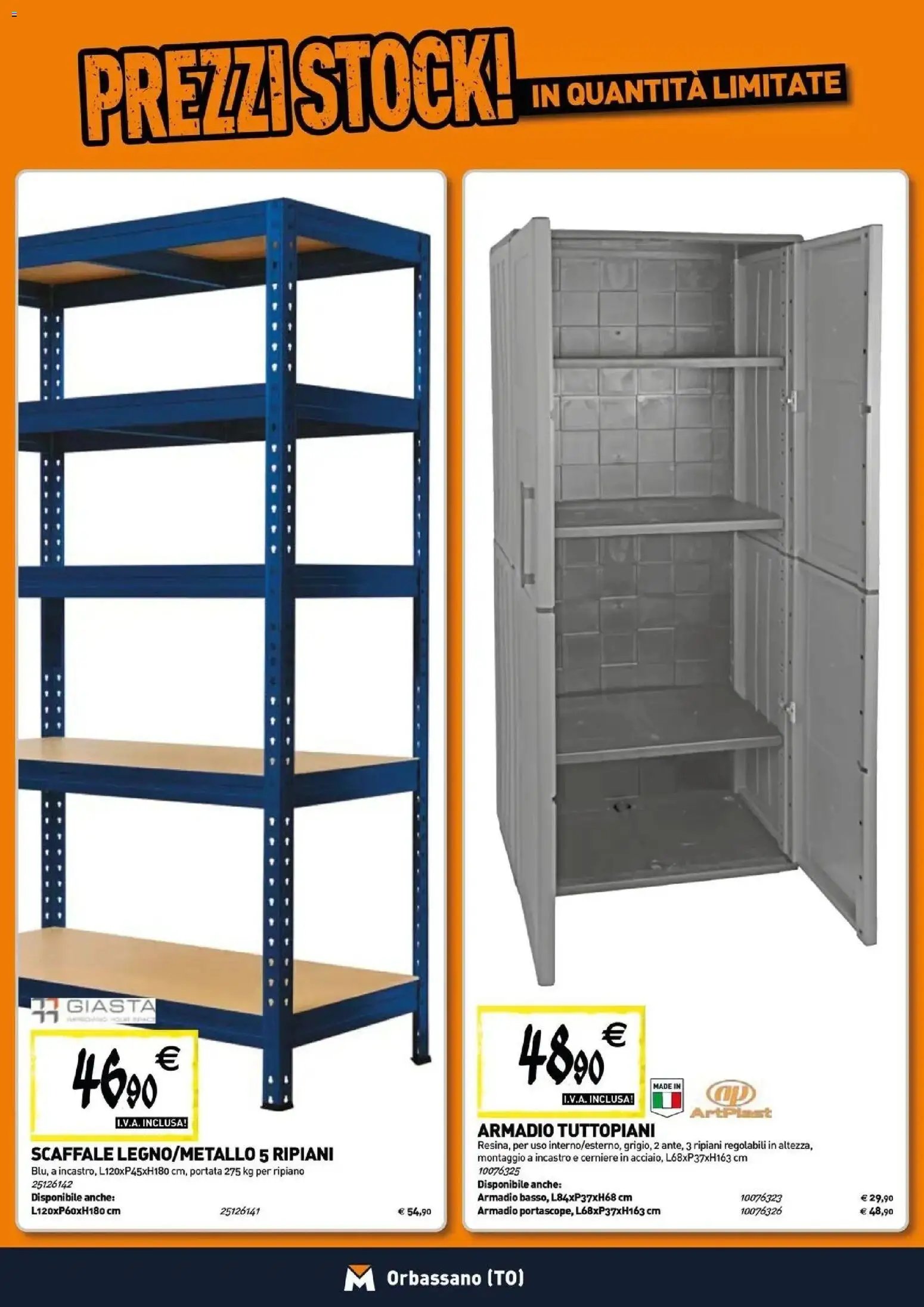 TECNOMAT volantino dal 24/06/2026 Straordinari prezzi stock!