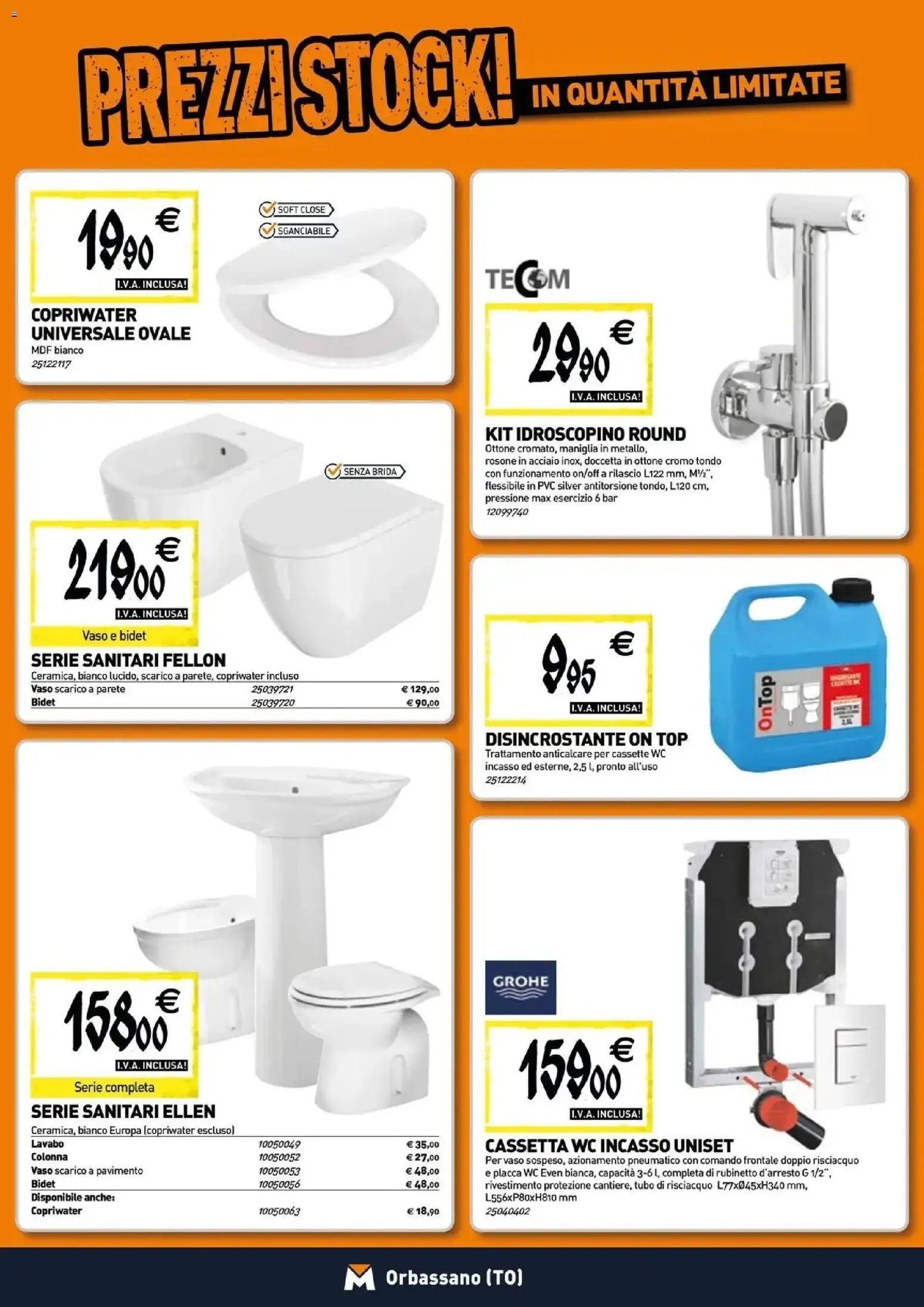 TECNOMAT volantino dal 24/06/2026 Straordinari prezzi stock!