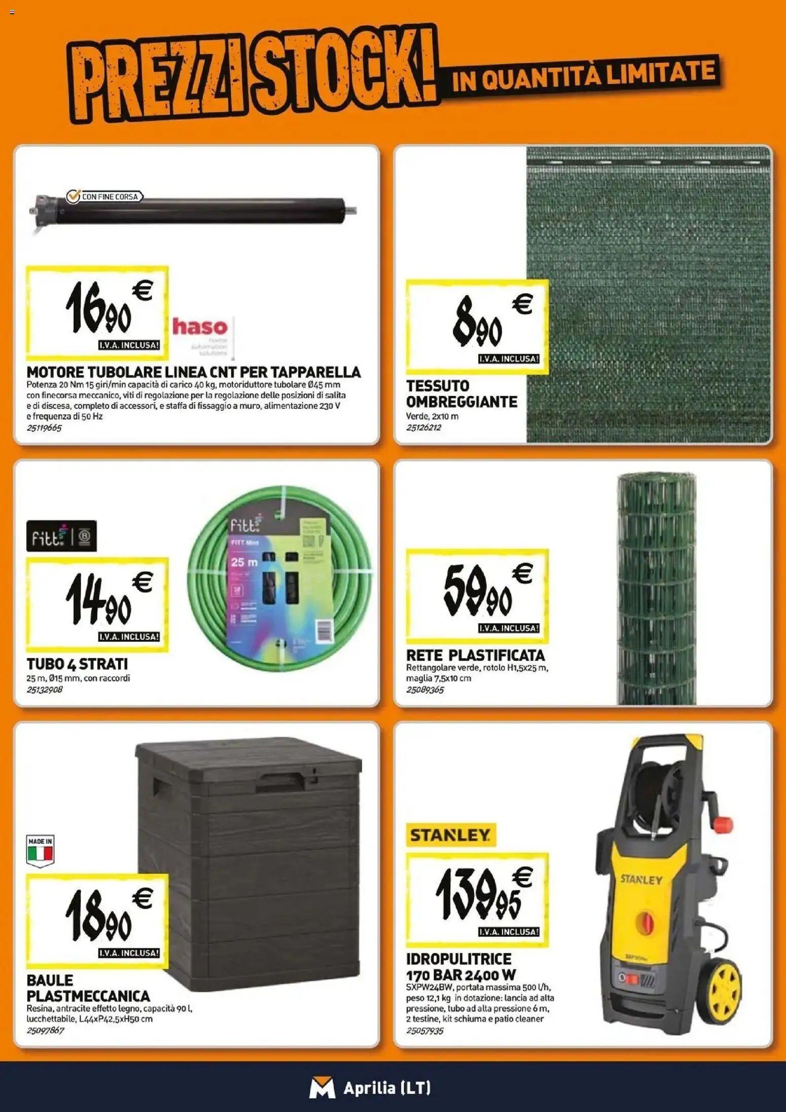 TECNOMAT volantino dal 27/05/2026 Straordinari prezzi stock!