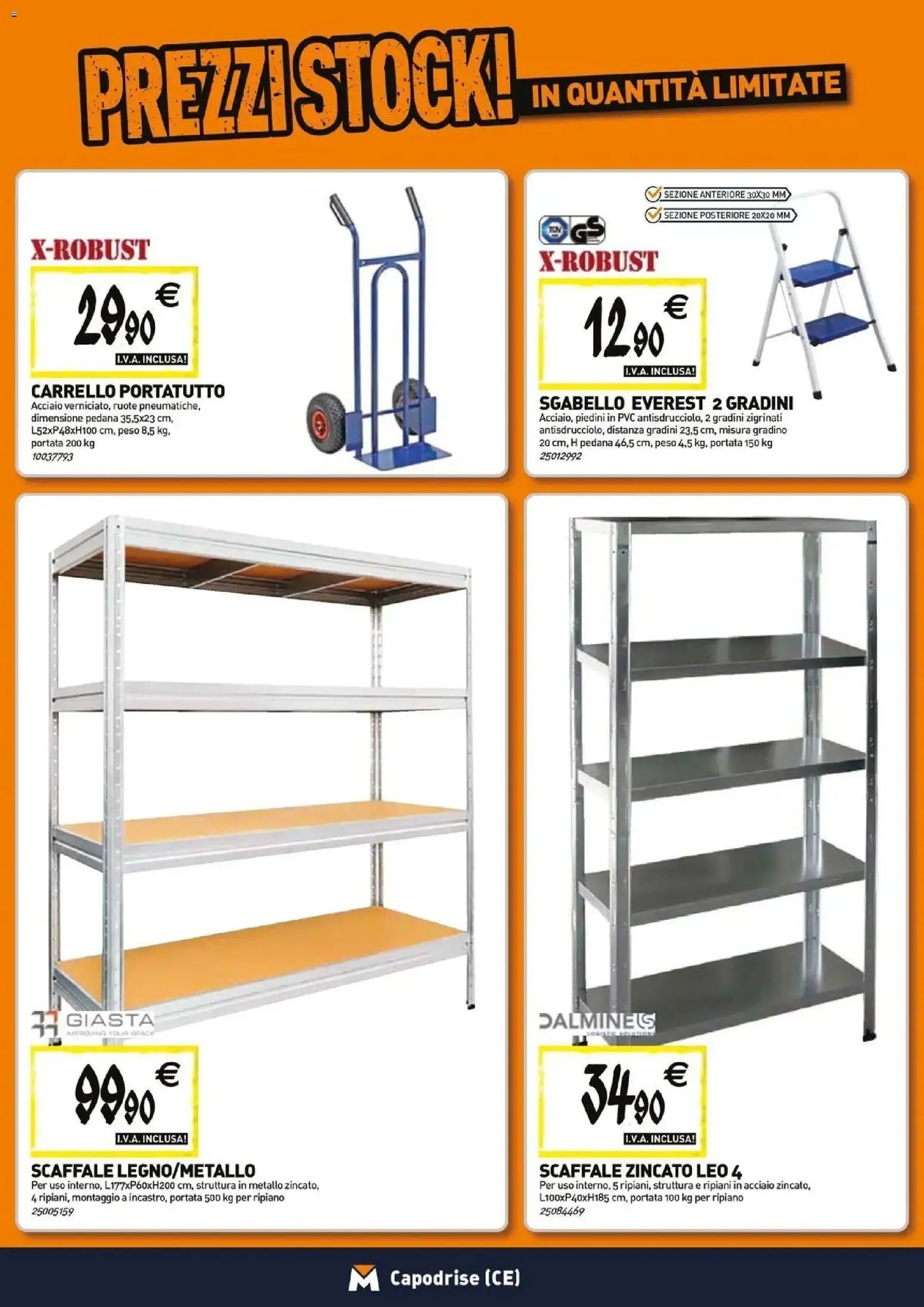 TECNOMAT volantino dal 27/05/2026 Straordinari prezzi stock!