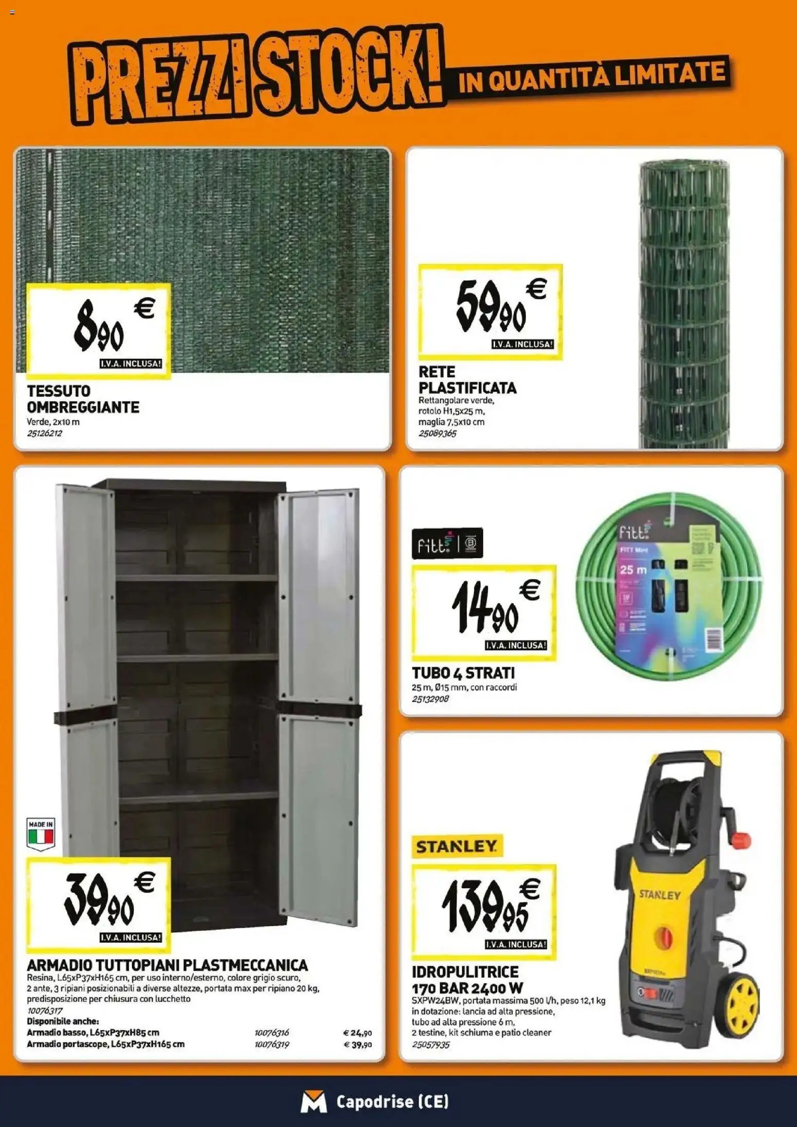 TECNOMAT volantino dal 27/05/2026 Straordinari prezzi stock!