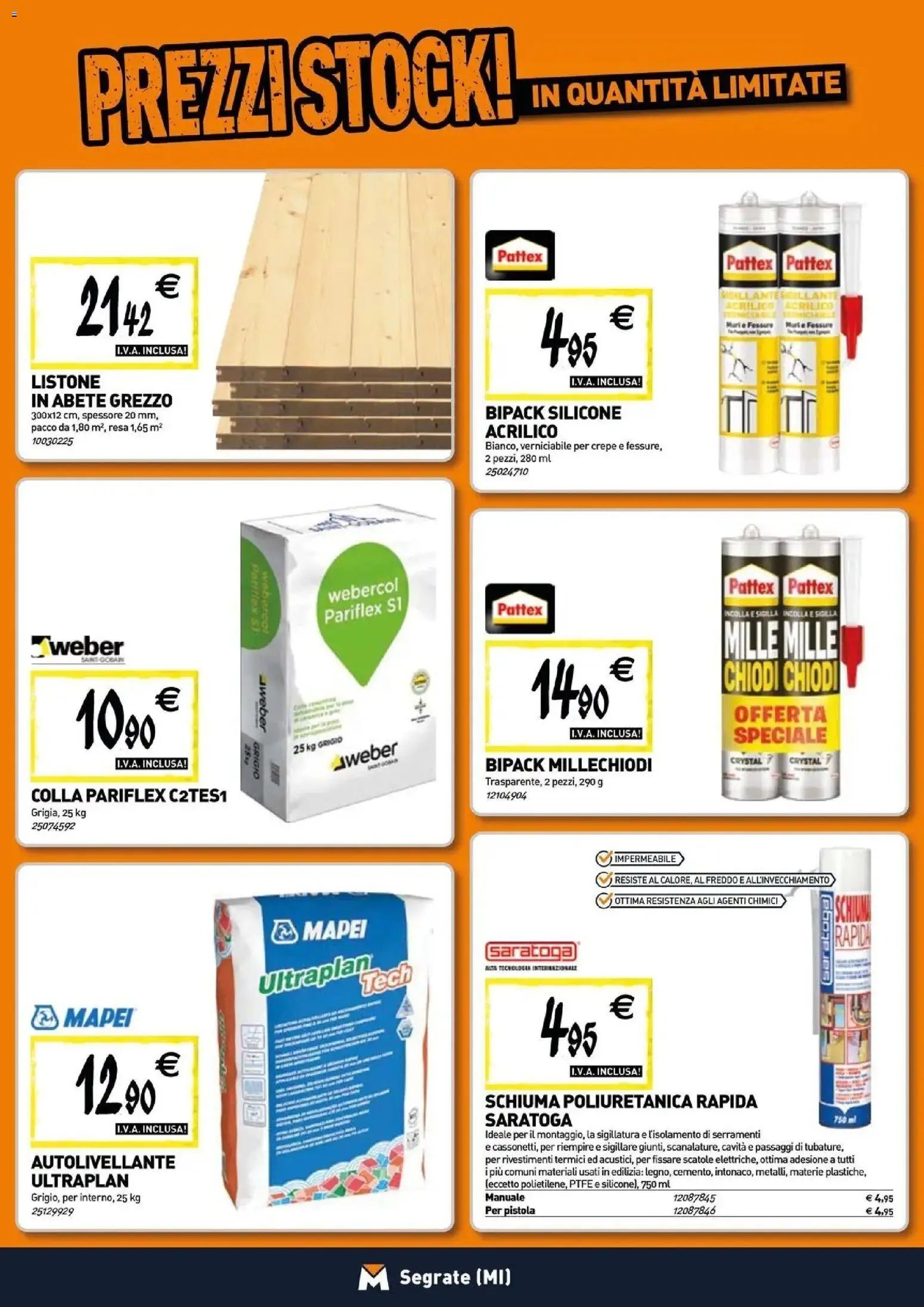TECNOMAT volantino dal 27/05/2026 Straordinari prezzi stock!