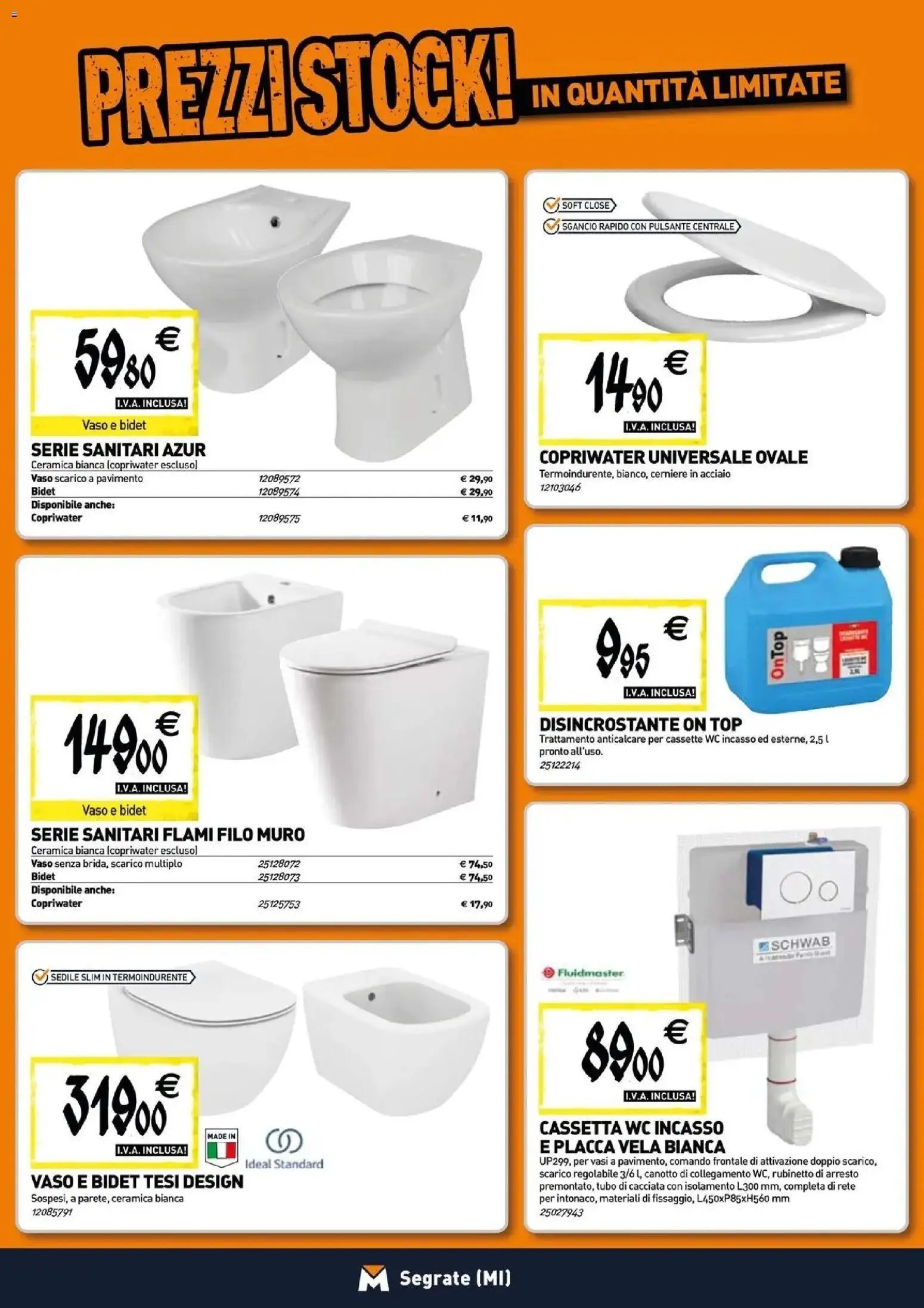 TECNOMAT volantino dal 27/05/2026 Straordinari prezzi stock!
