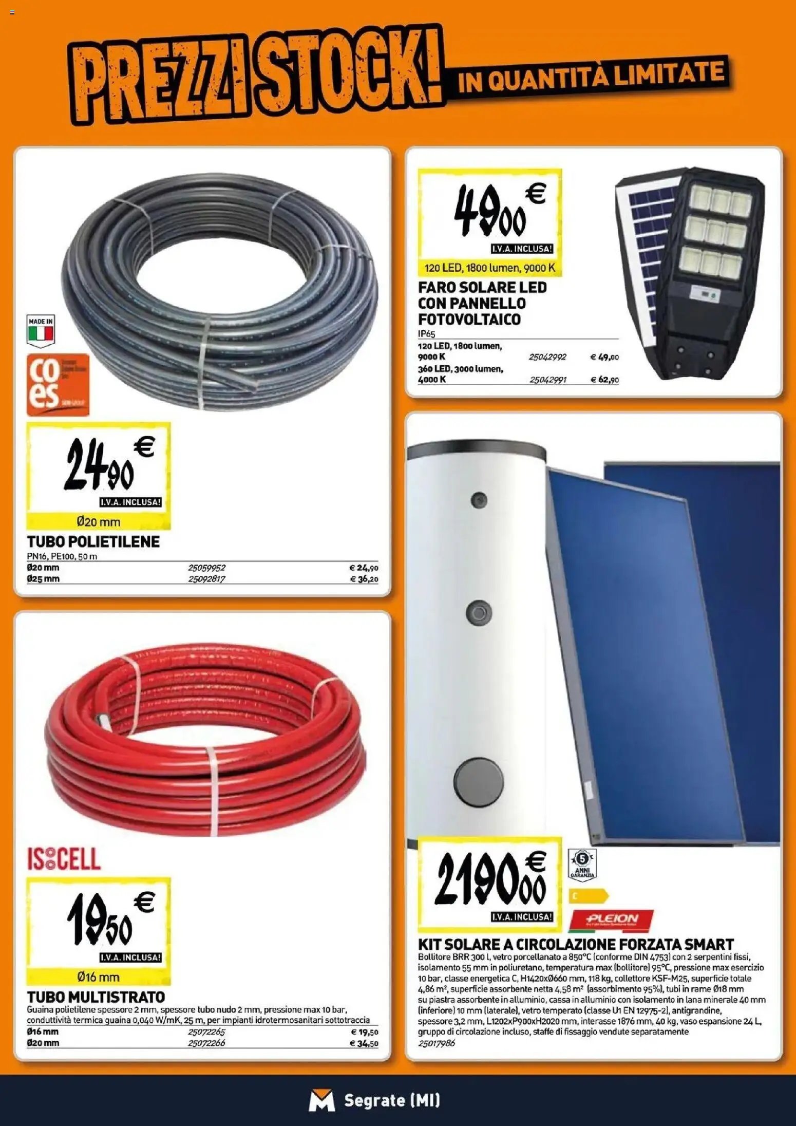 TECNOMAT volantino dal 27/05/2026 Straordinari prezzi stock!