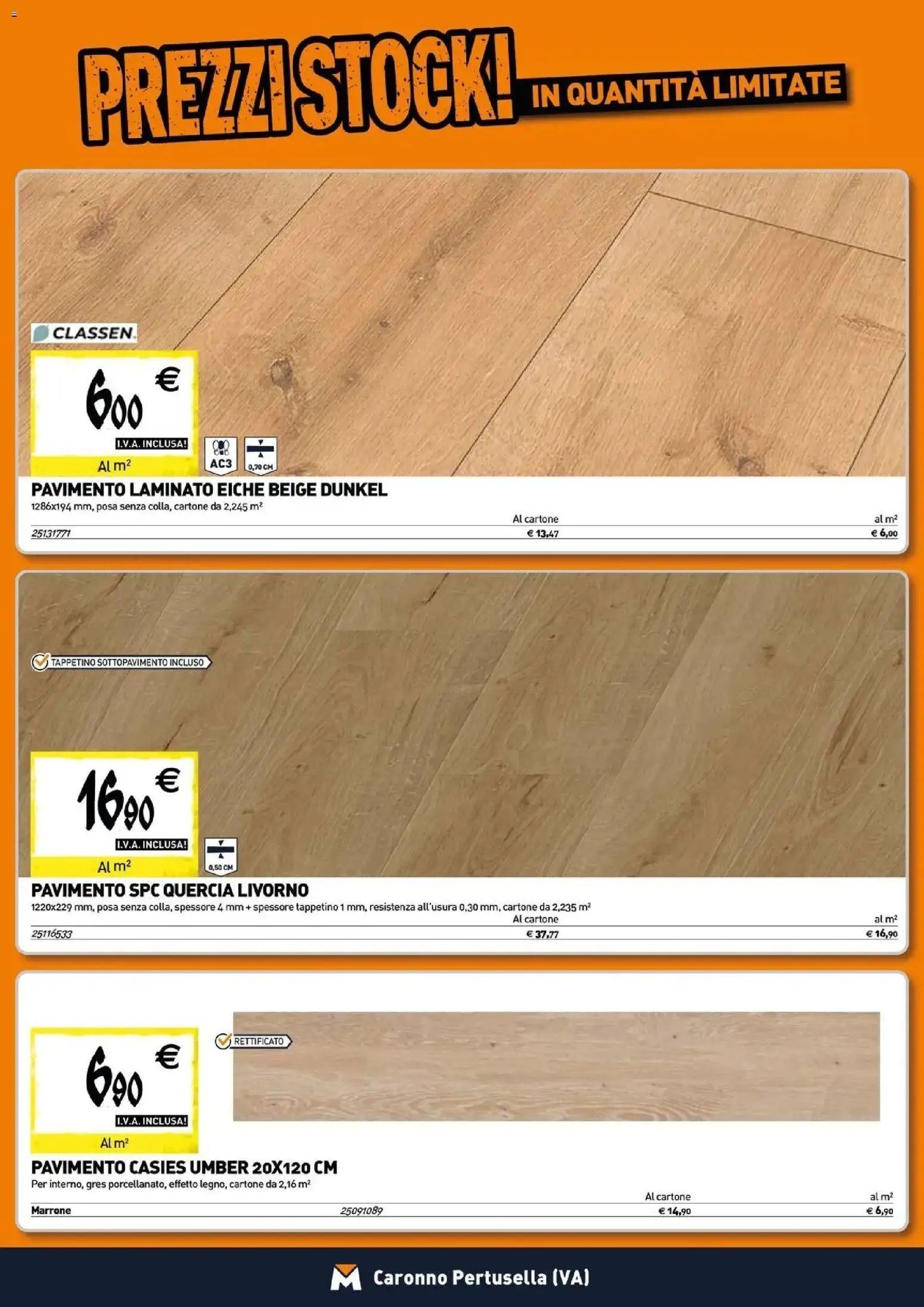 TECNOMAT volantino dal 24/06/2026 Straordinari prezzi stock!