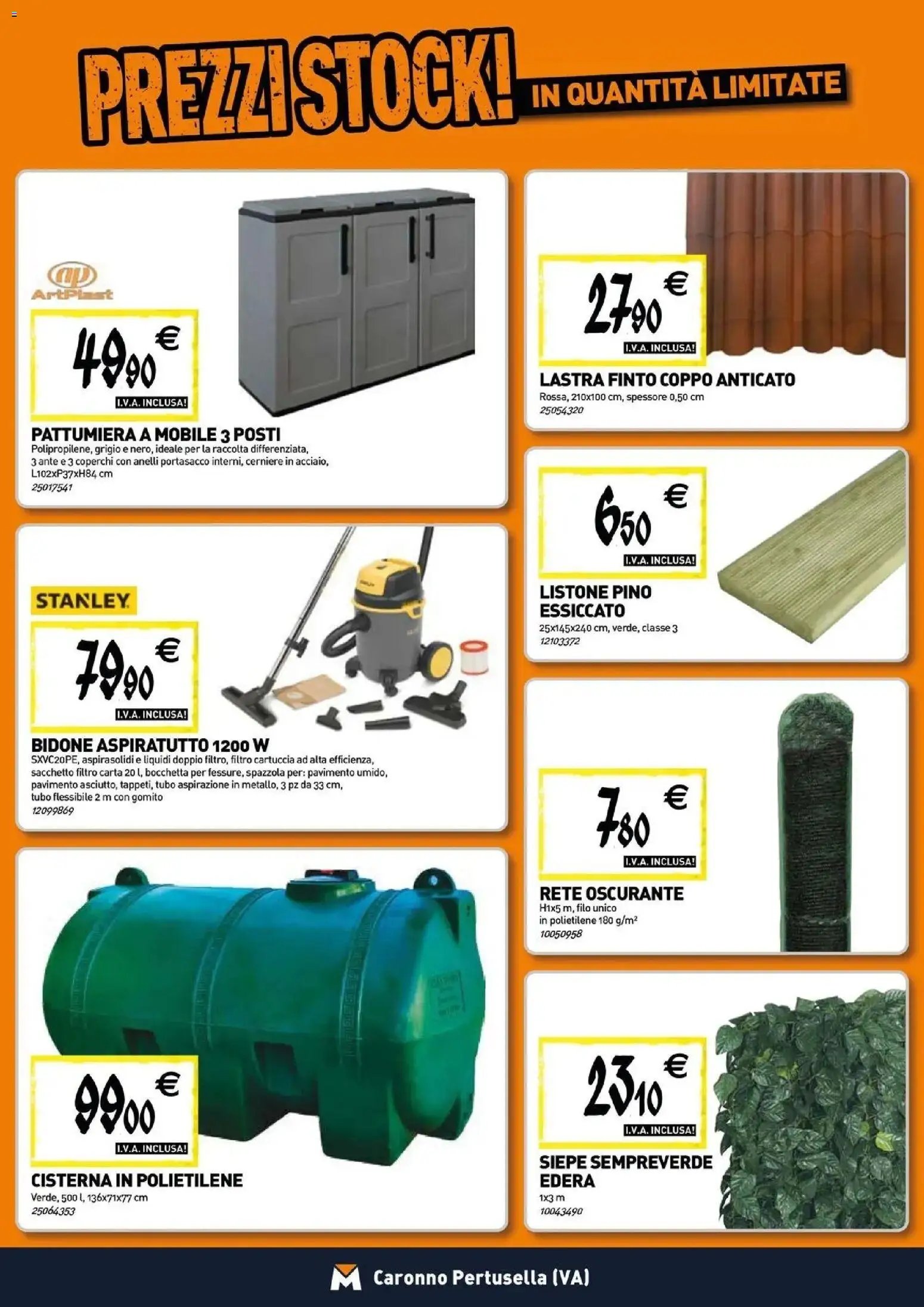 TECNOMAT volantino dal 24/06/2026 Straordinari prezzi stock!