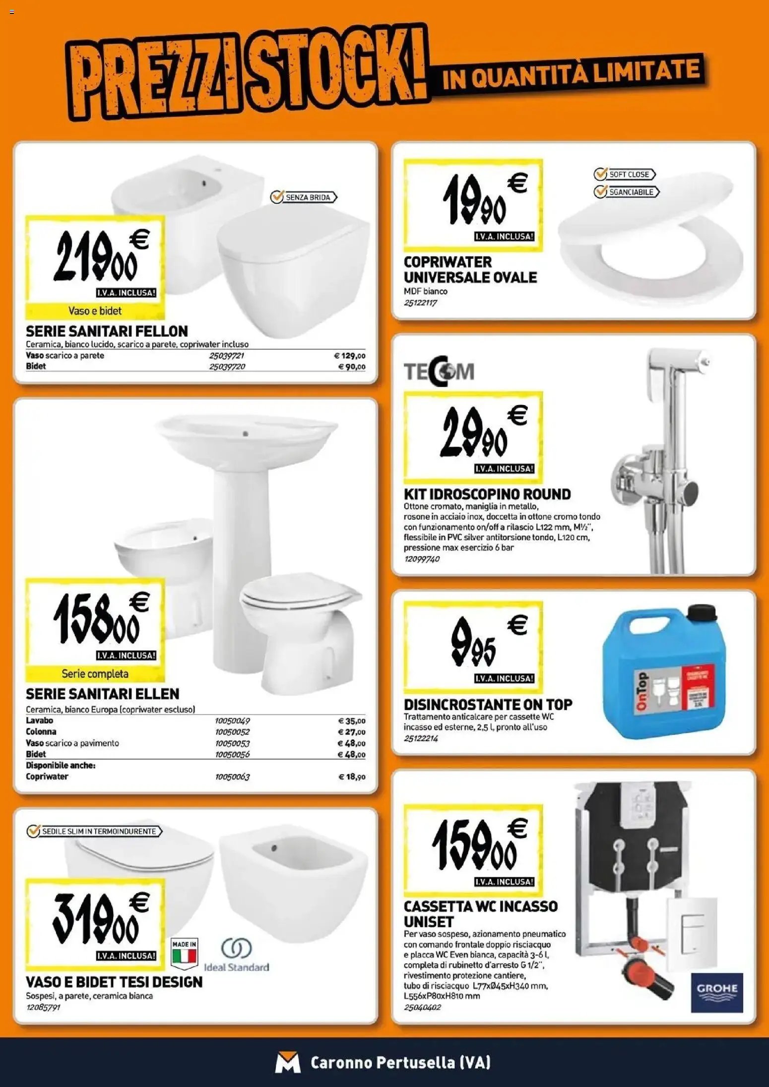 TECNOMAT volantino dal 24/06/2026 Straordinari prezzi stock!