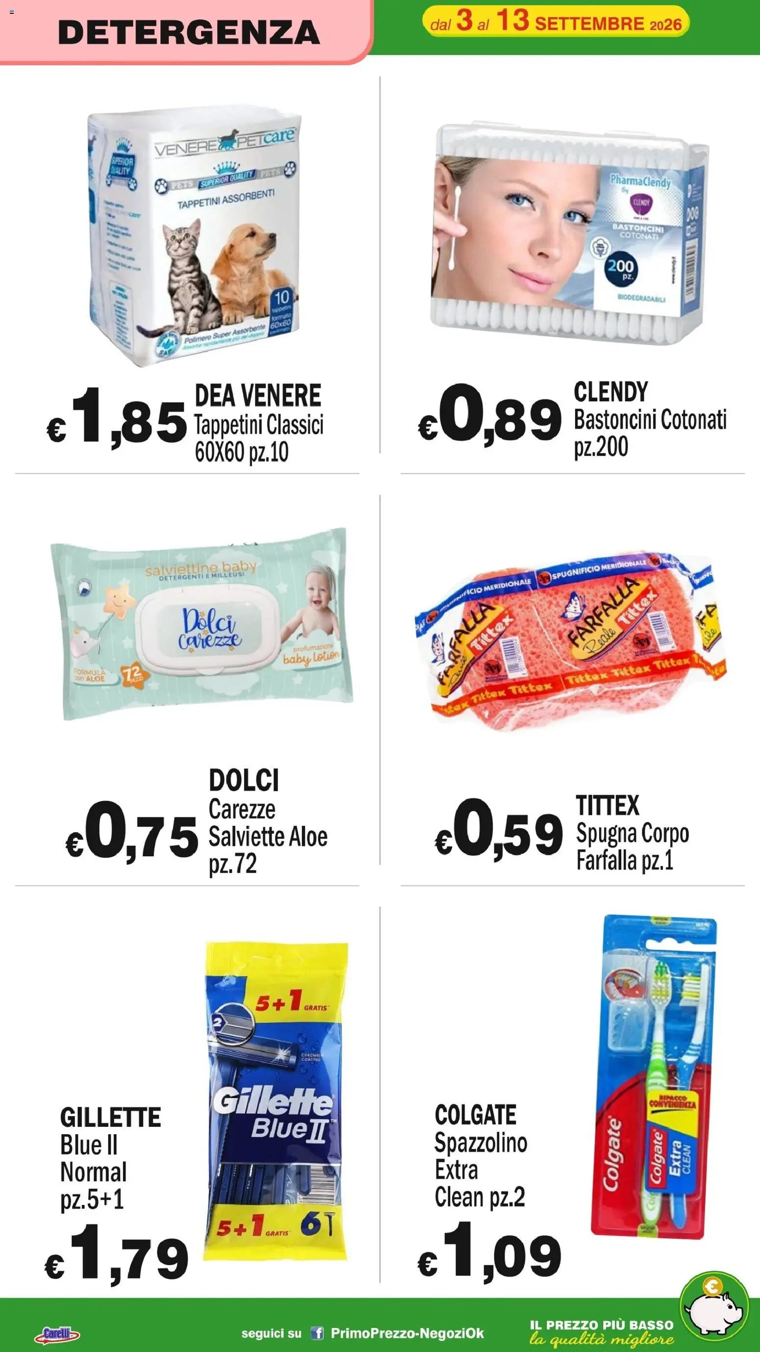 Primo Prezzo volantino dal 03/09/2026 Primo Prezzo volantino
