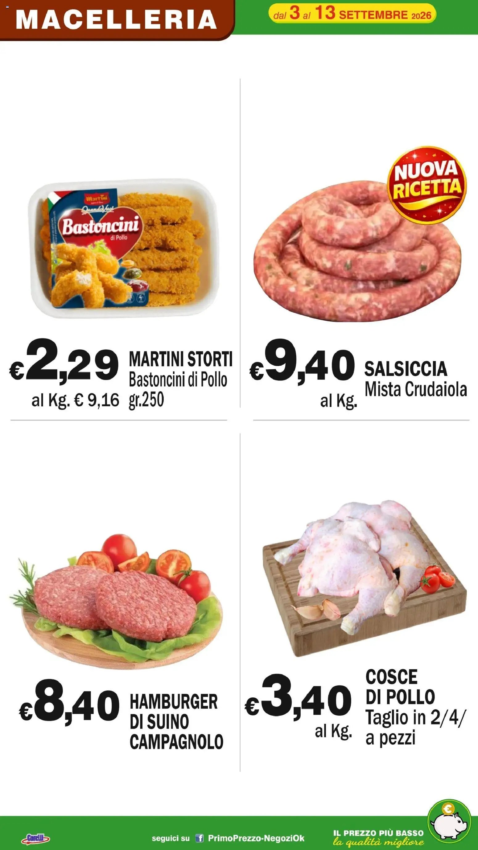 Primo Prezzo volantino dal 03/09/2026 Primo Prezzo volantino