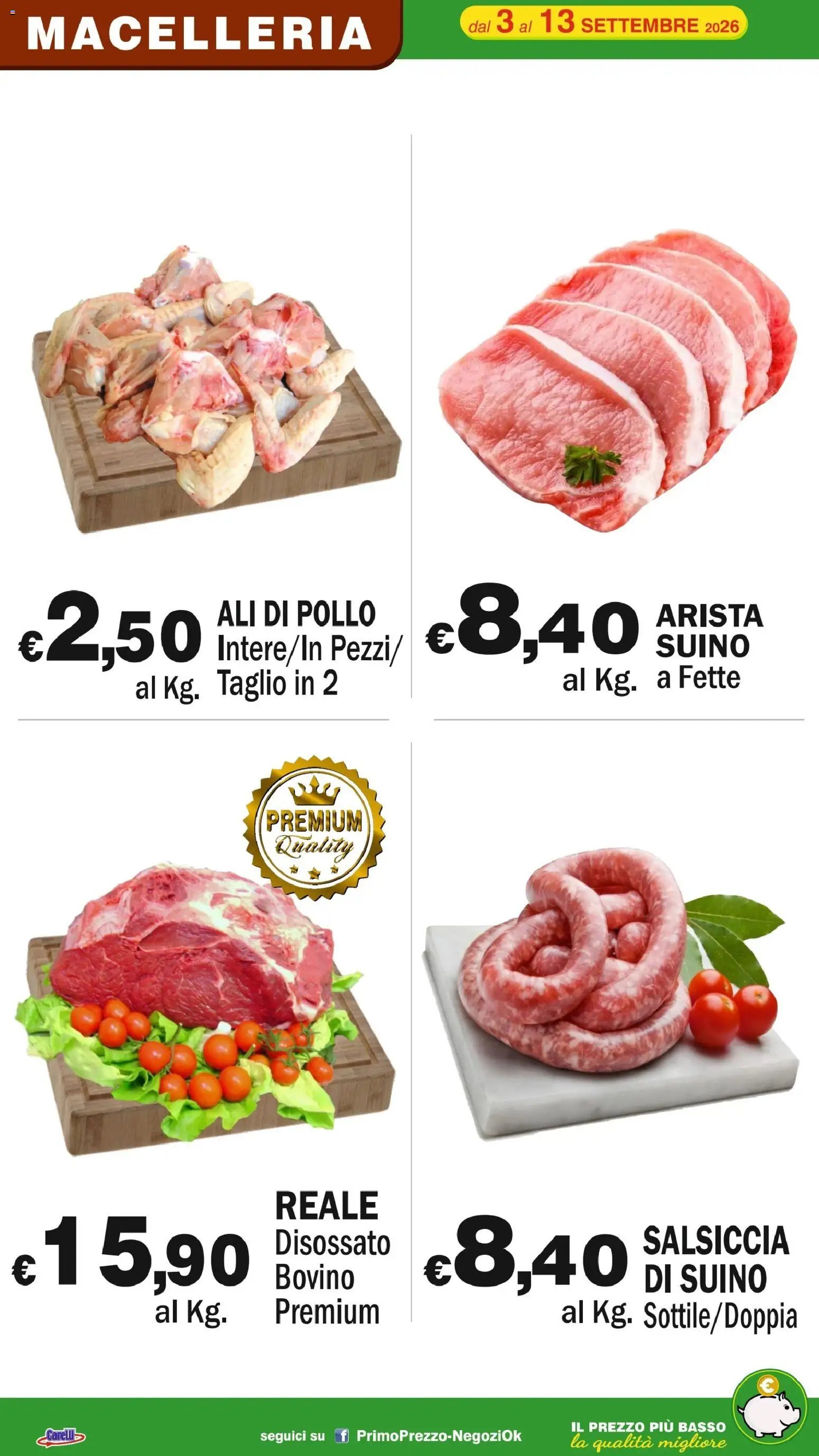 Primo Prezzo volantino dal 03/09/2026 Primo Prezzo volantino