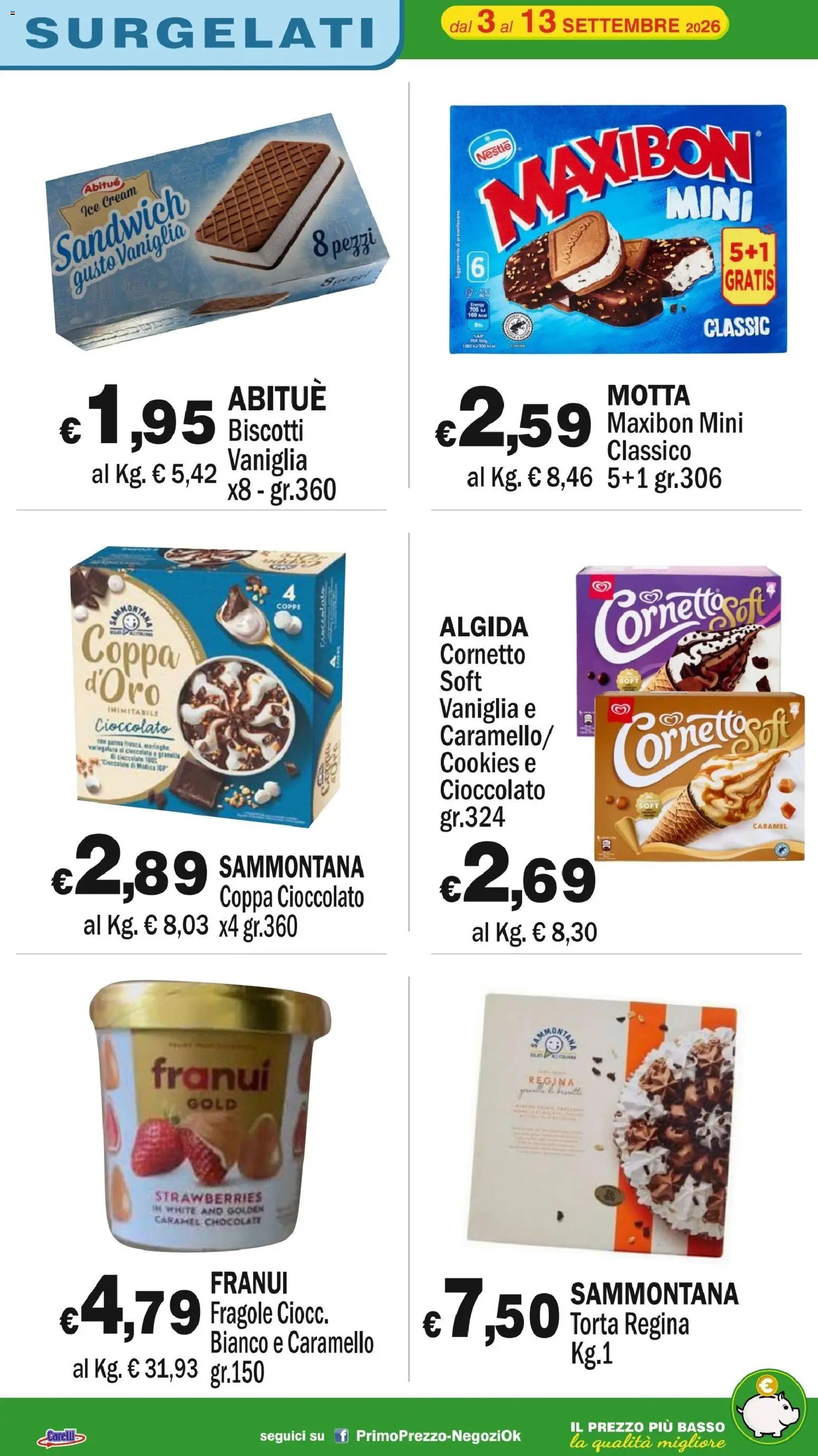 Primo Prezzo volantino dal 03/09/2026 Primo Prezzo volantino