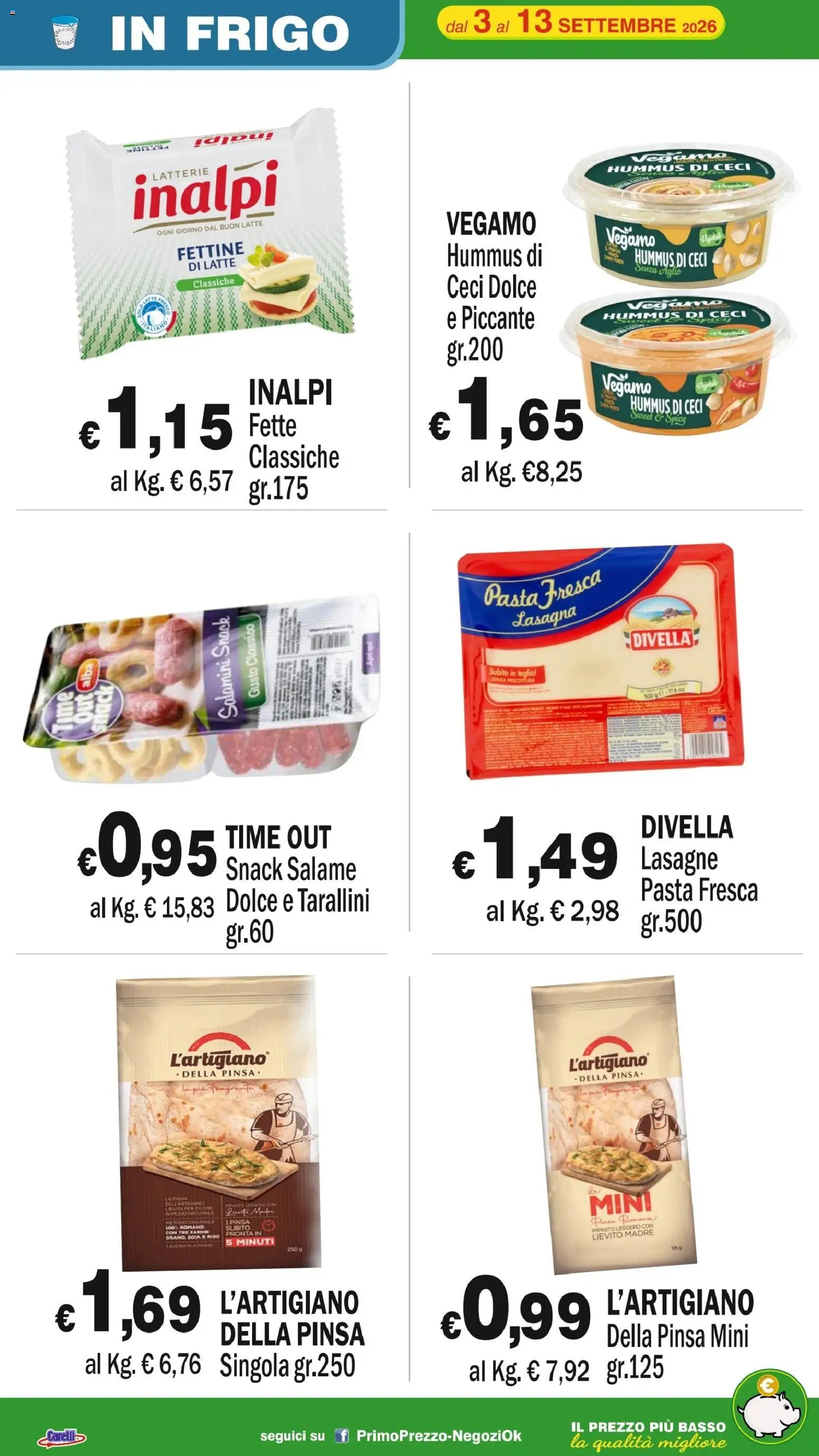Primo Prezzo volantino dal 03/09/2026 Primo Prezzo volantino
