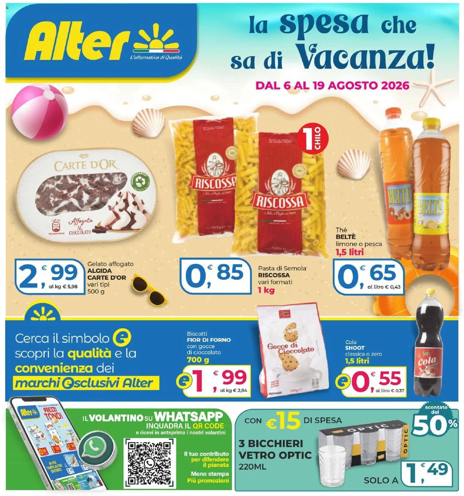 Alter Discount volantino dal 06/08/2026 Alter Discount volantino