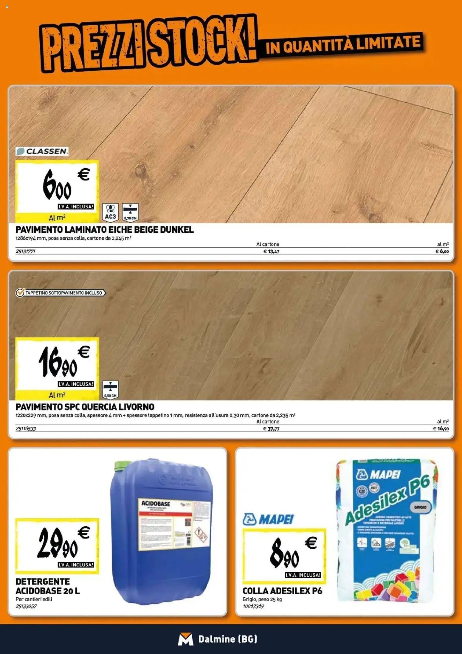 TECNOMAT volantino dal 24/06/2026 Straordinari prezzi stock!