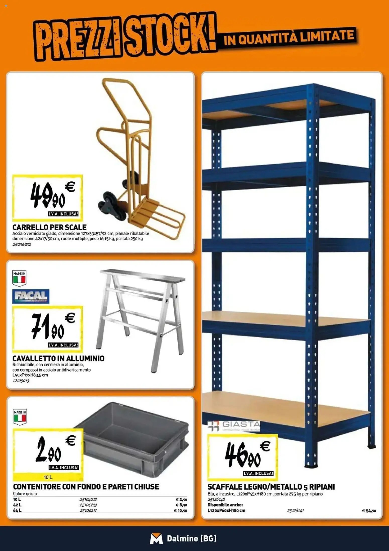 TECNOMAT volantino dal 24/06/2026 Straordinari prezzi stock!