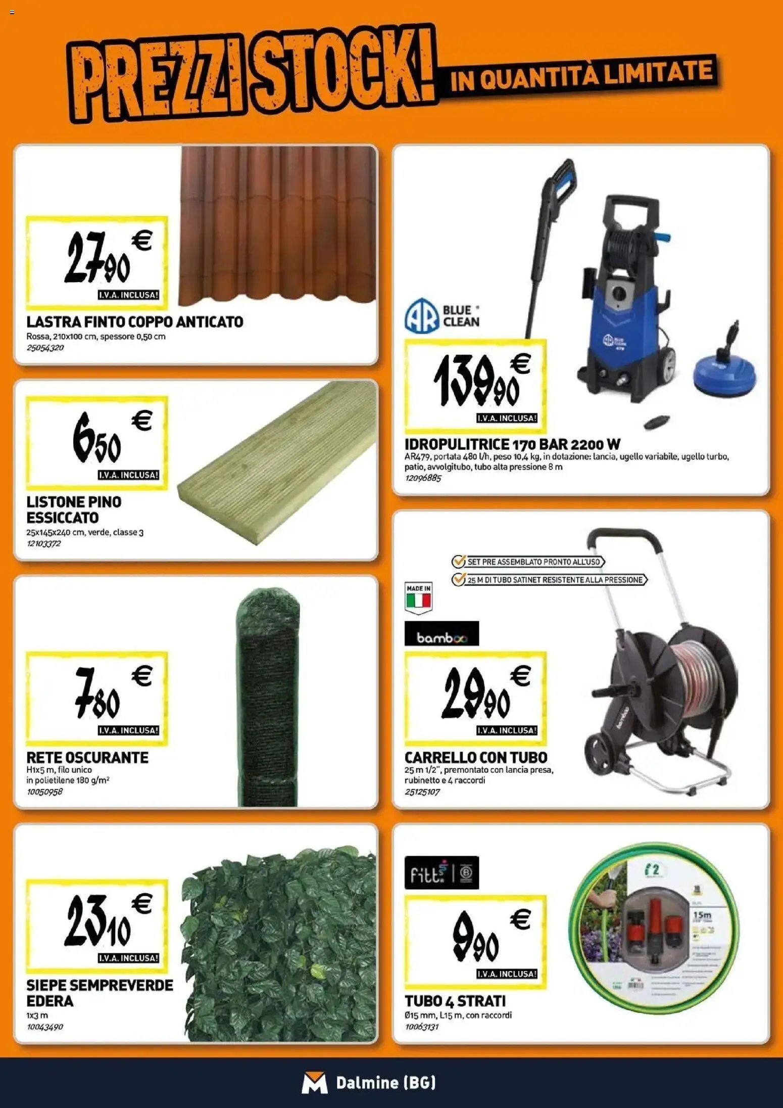 TECNOMAT volantino dal 24/06/2026 Straordinari prezzi stock!
