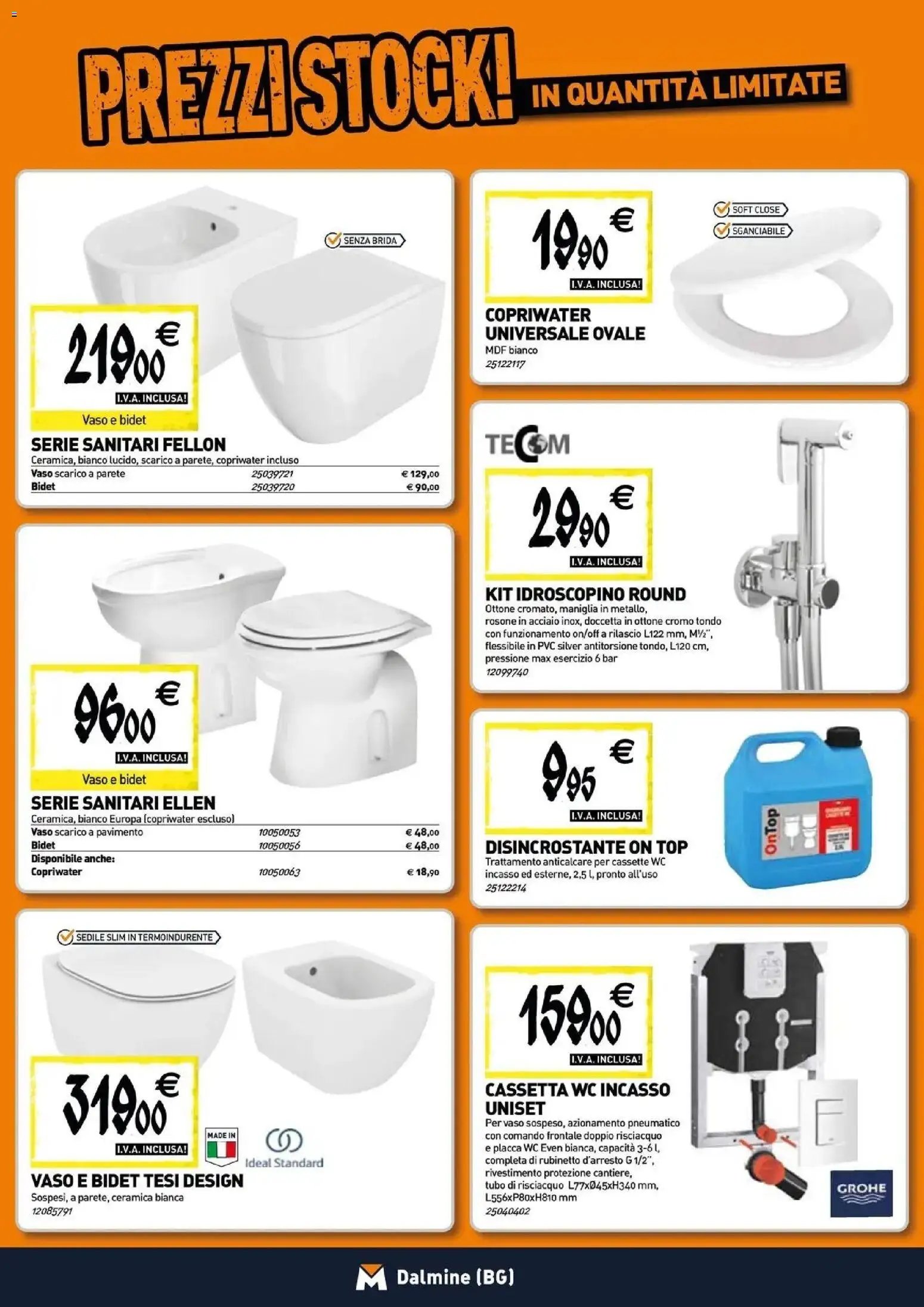 TECNOMAT volantino dal 24/06/2026 Straordinari prezzi stock!