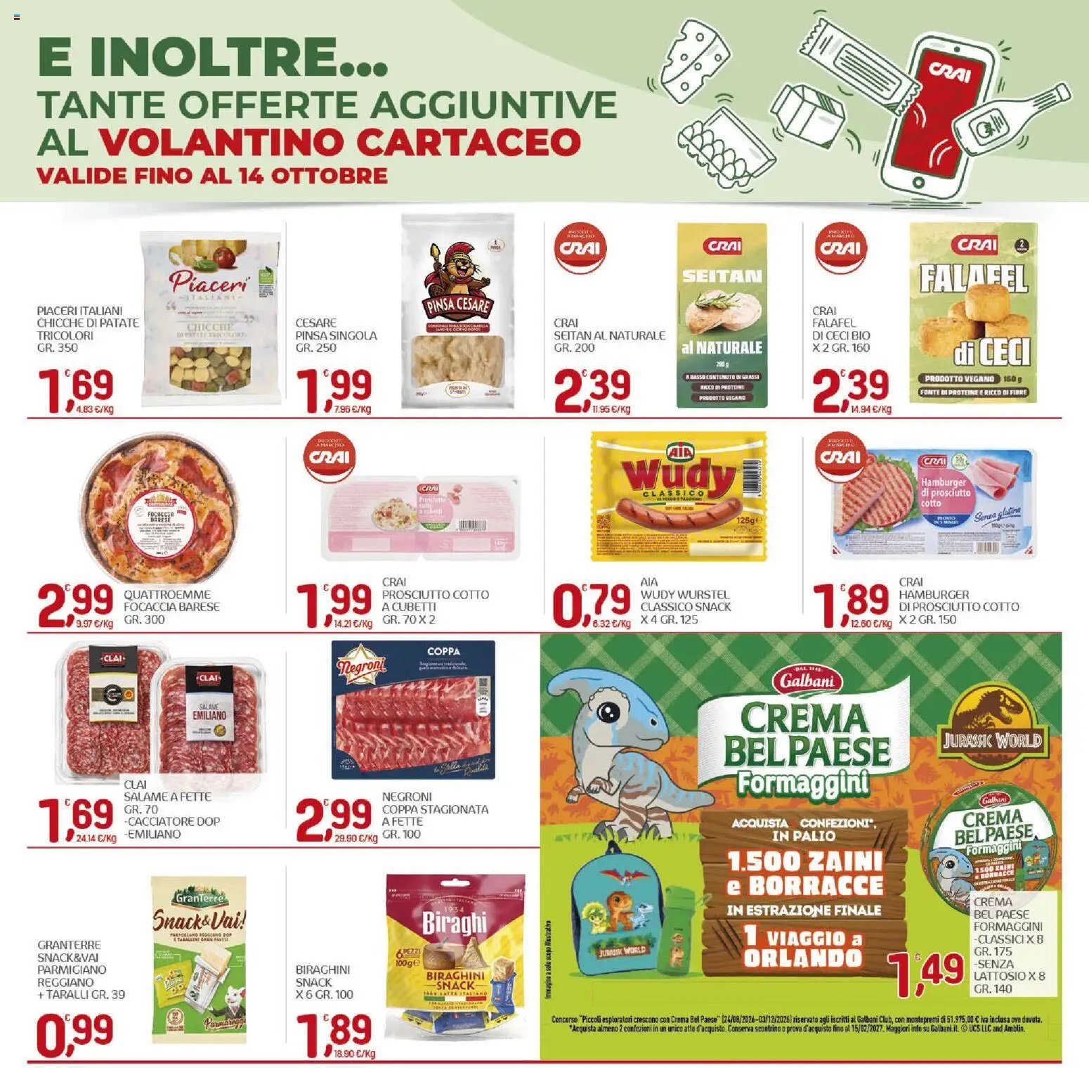 CRAI volantino dal 01/10/2026 CRAI volantino Bagaladi