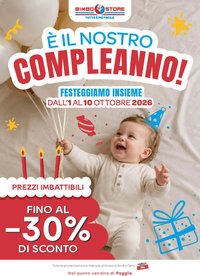 Bimbo store volantino dal 01/10/2026 Bimbo store volantino Foggia