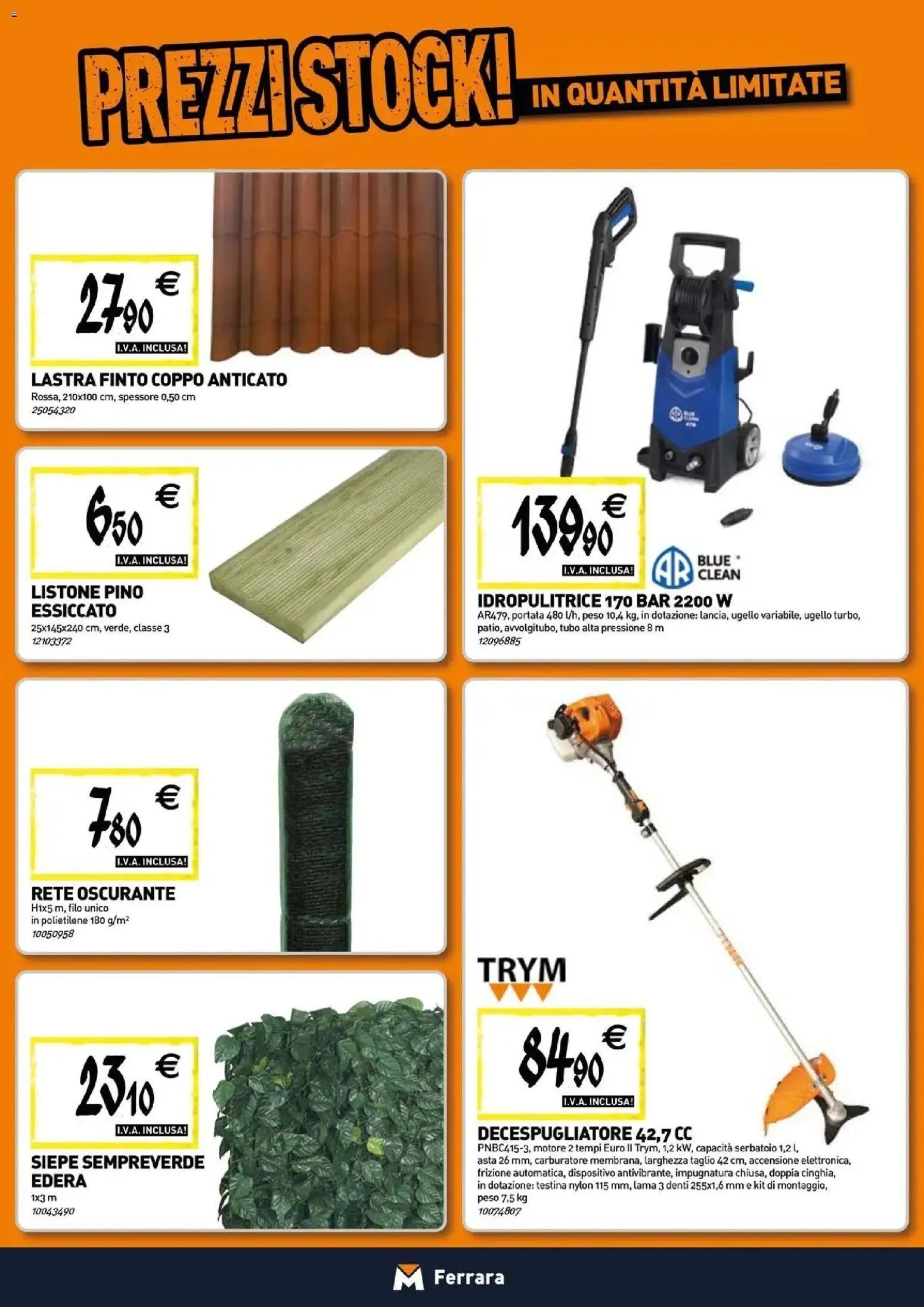 TECNOMAT volantino dal 24/06/2026 Straordinari prezzi stock!