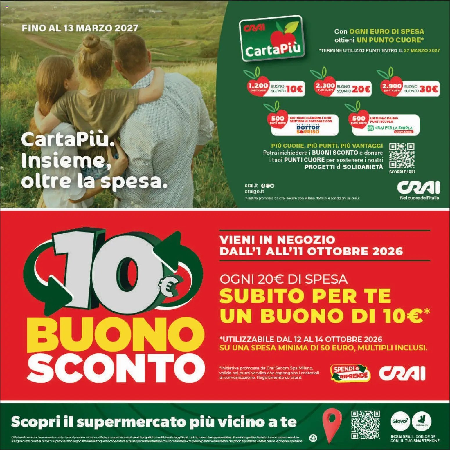 CRAI volantino dal 01/10/2026 CRAI volantino Torino
