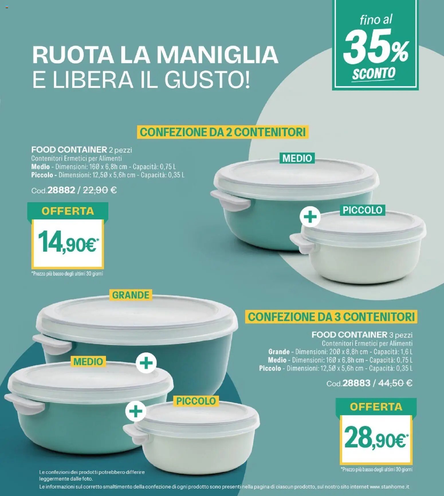 Stanhome volantino dal 29/09/2026 Catalogo Stanhome 15 2026