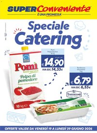 SuperConveniente volantino dal 19/06/2026 SuperConveniente volantino Catering Enna, Misterbianco